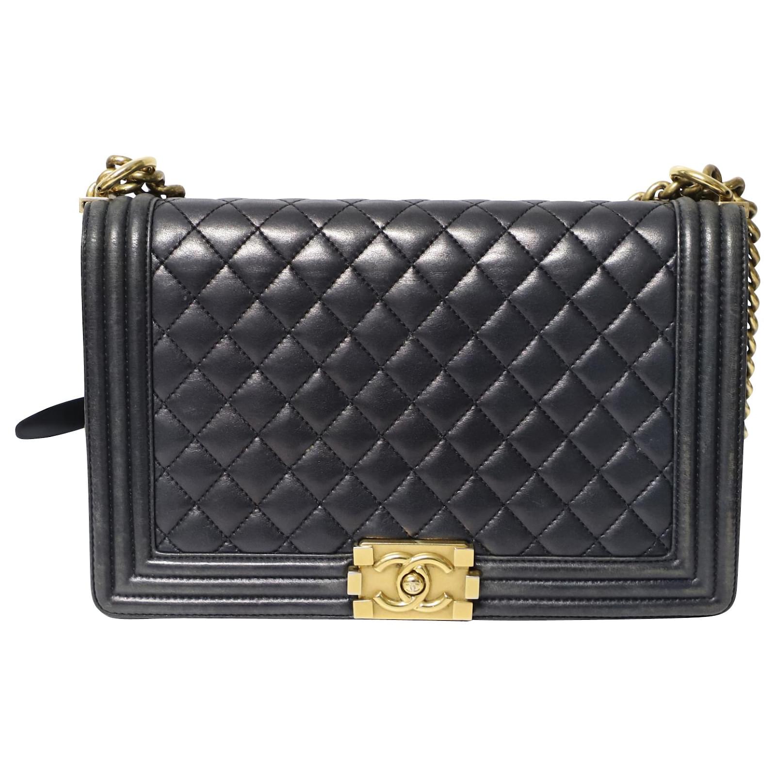 Sac Matelass Noir Style Chanel