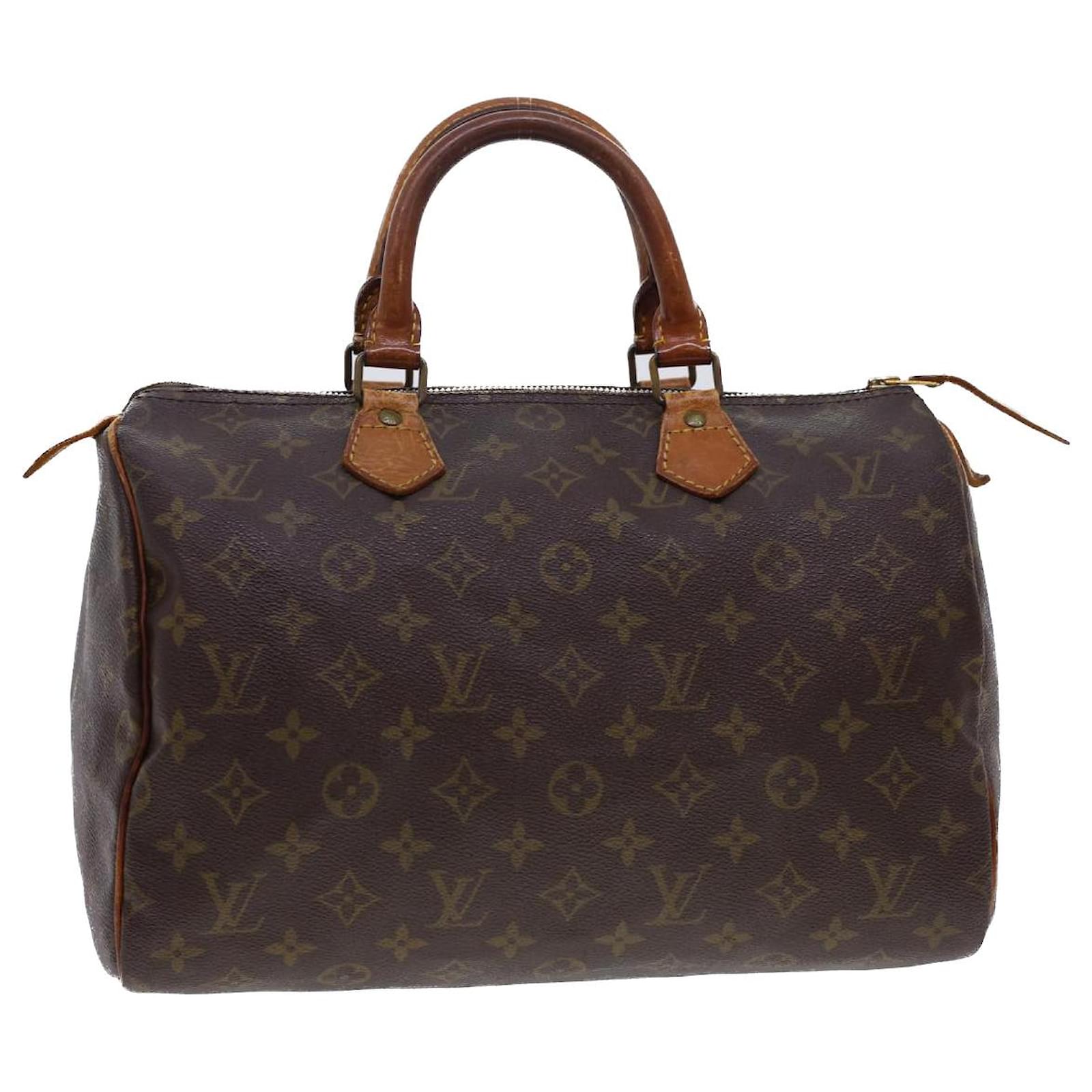 Louis Vuitton Monogram Speedy 30 Hand Bag Vintage M41526 LV Auth 40673  Cloth ref.901832 - Joli Closet