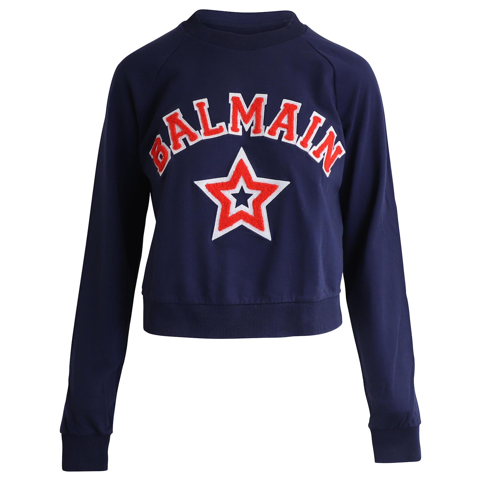 Navy hot sale star sweatshirt