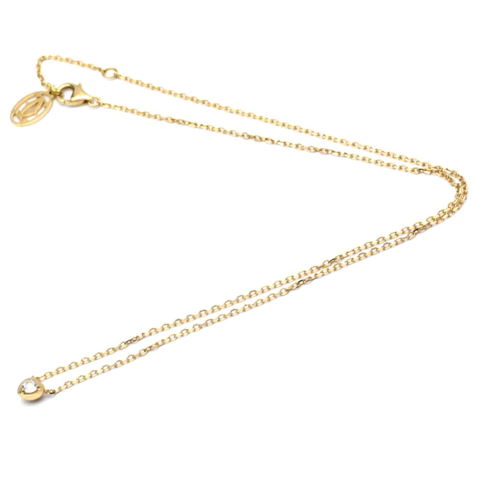 Cartier Diamants légers Golden Yellow gold Joli Closet