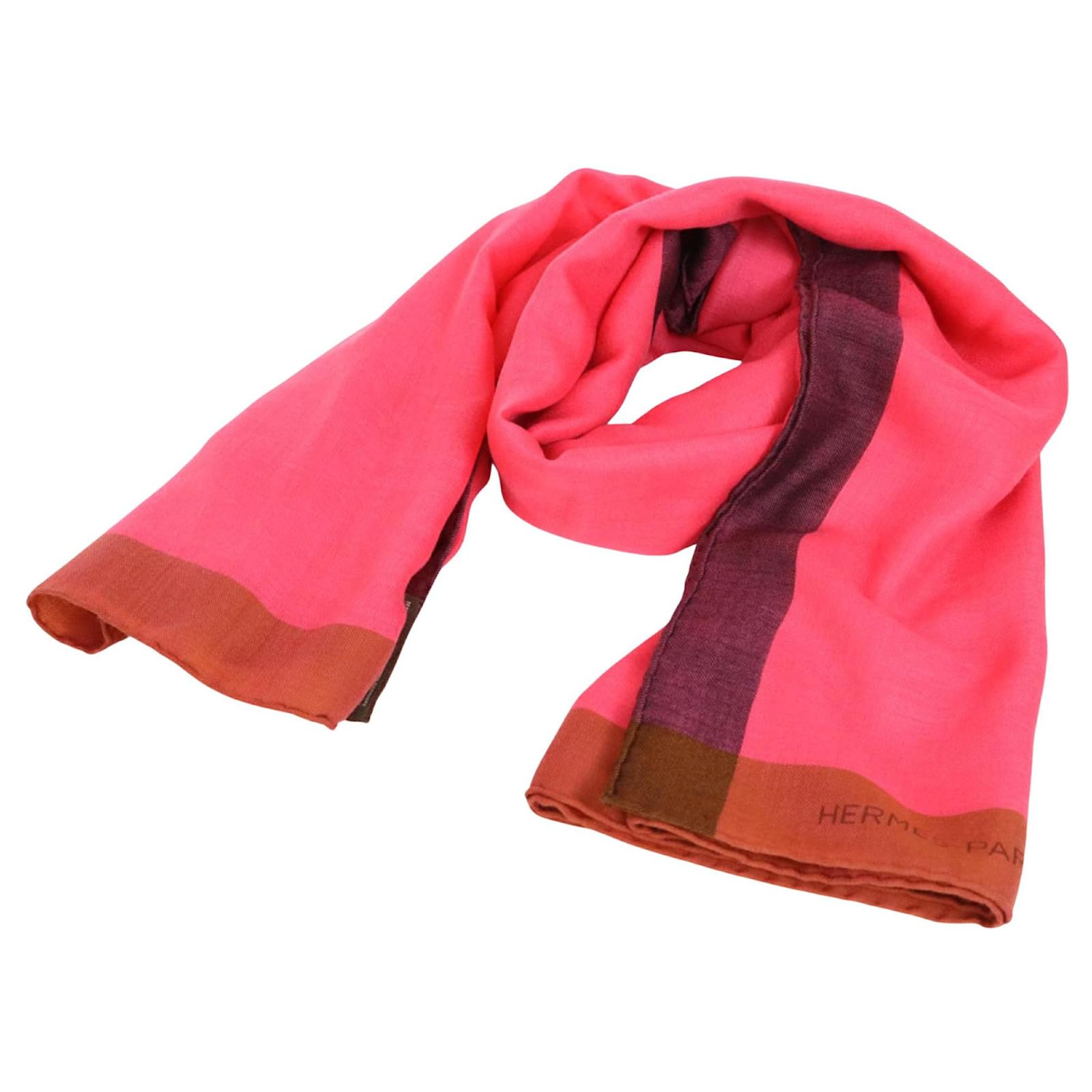 HERMES 25S SCARF 140 IN SILK CASHMERE 989481 main image 0