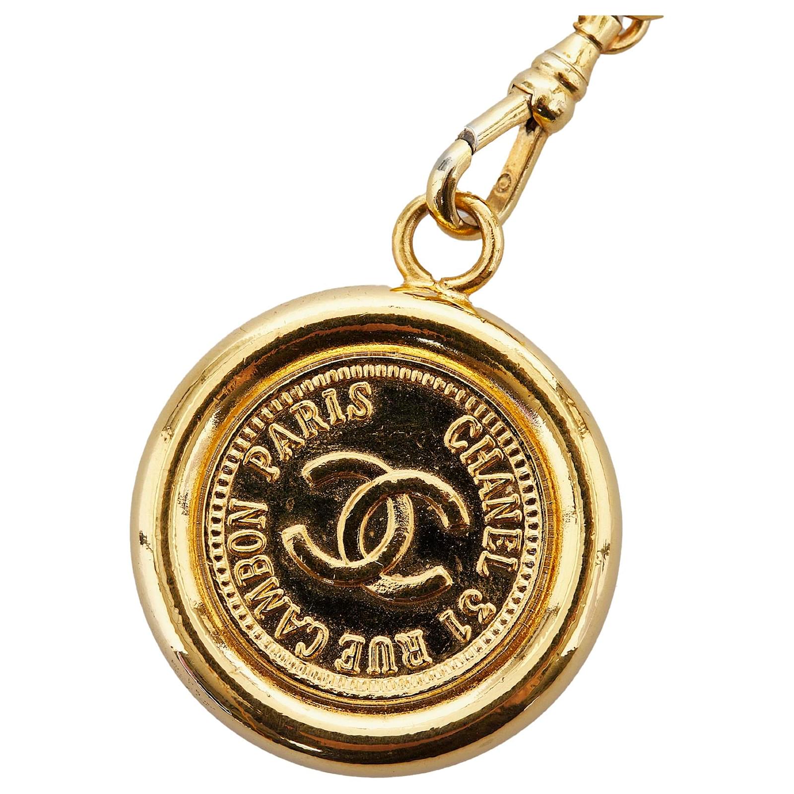 Chanel Gold CC Medallion Chain-Link Belt Golden Metal Gold-plated  ref.903767 - Joli Closet