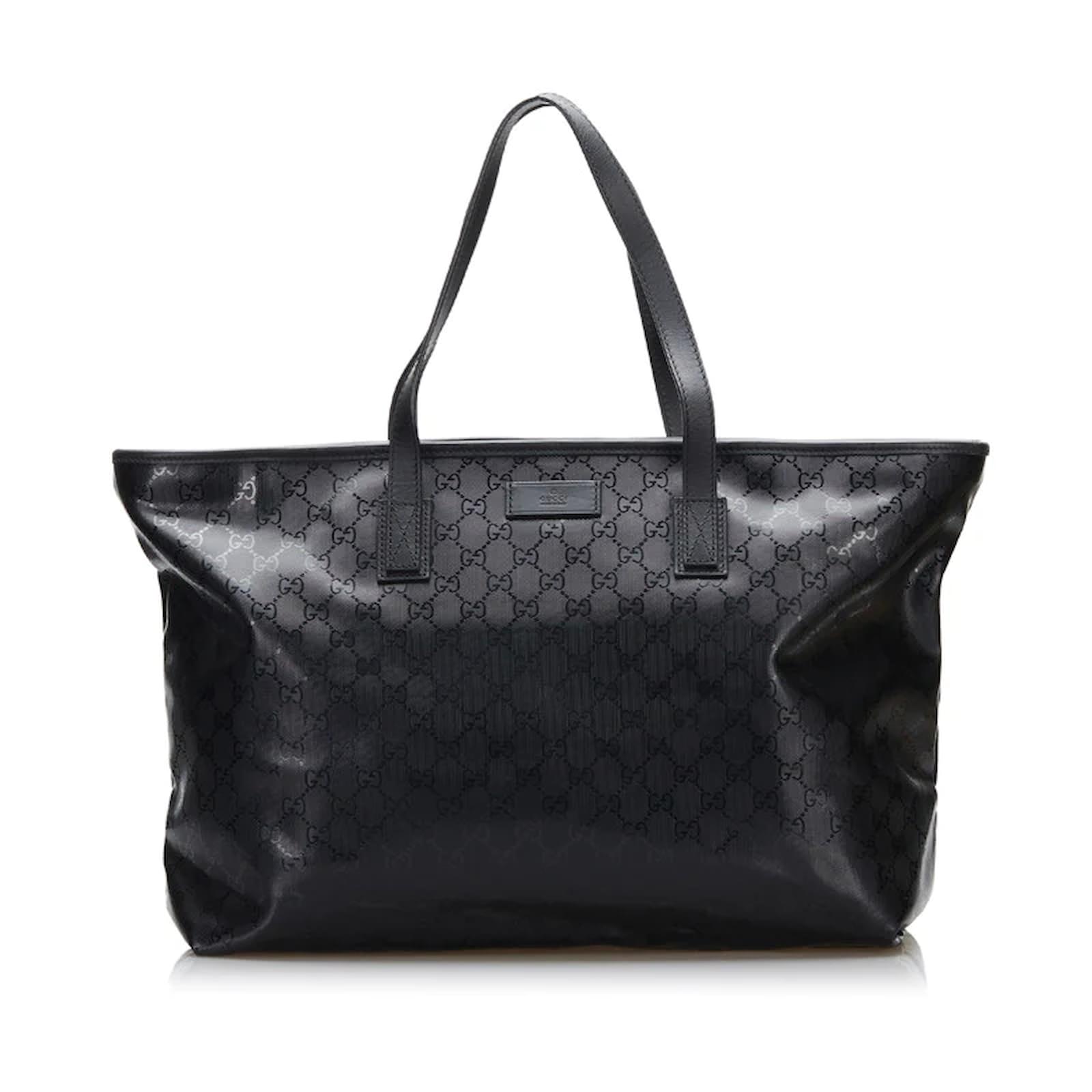 Gucci GG Supreme Tote Bag 211120 Black Cloth ref.904418 - Joli Closet