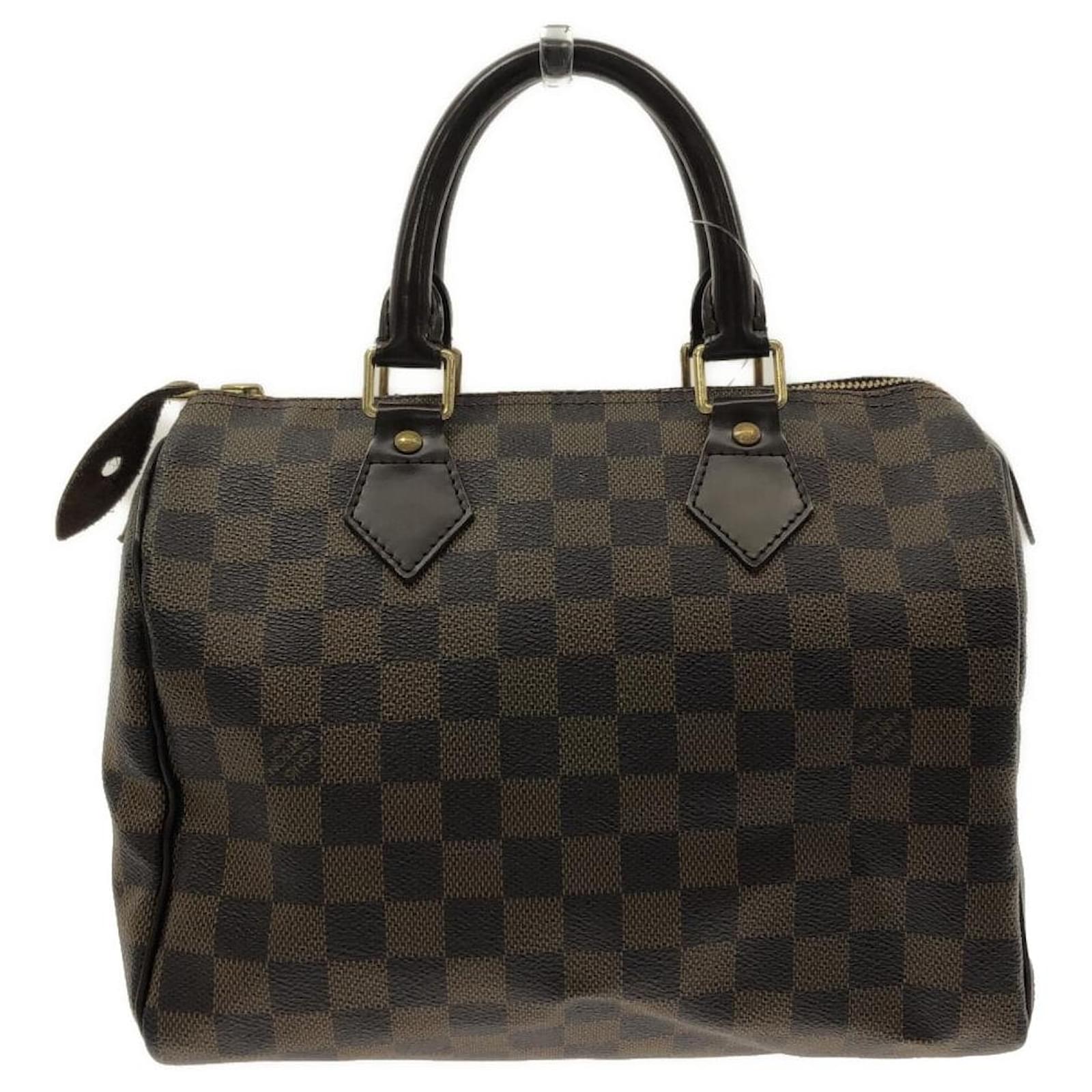 Louis Vuitton Speedy 25 Brown Cloth ref.905211 - Joli Closet