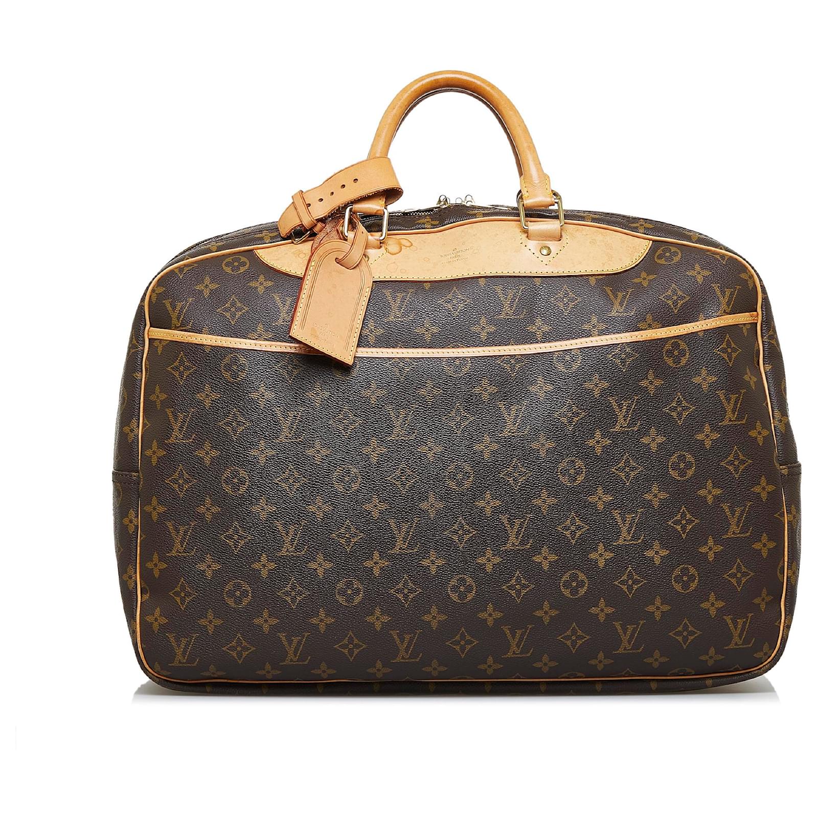 LOUIS VUITTON Monogram Alize 24 Heures Travel Bag