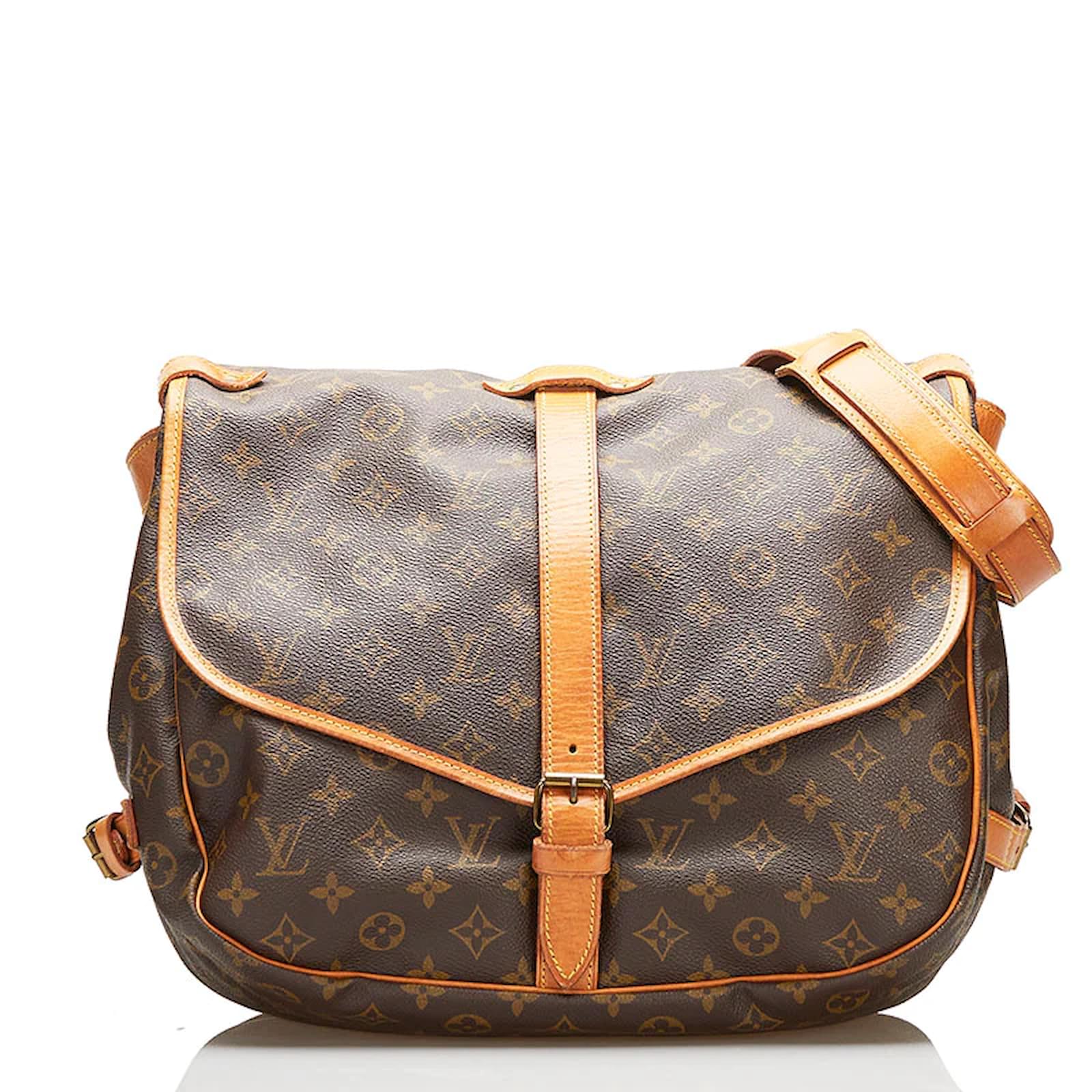 Louis Vuitton Monogram Saumur 35