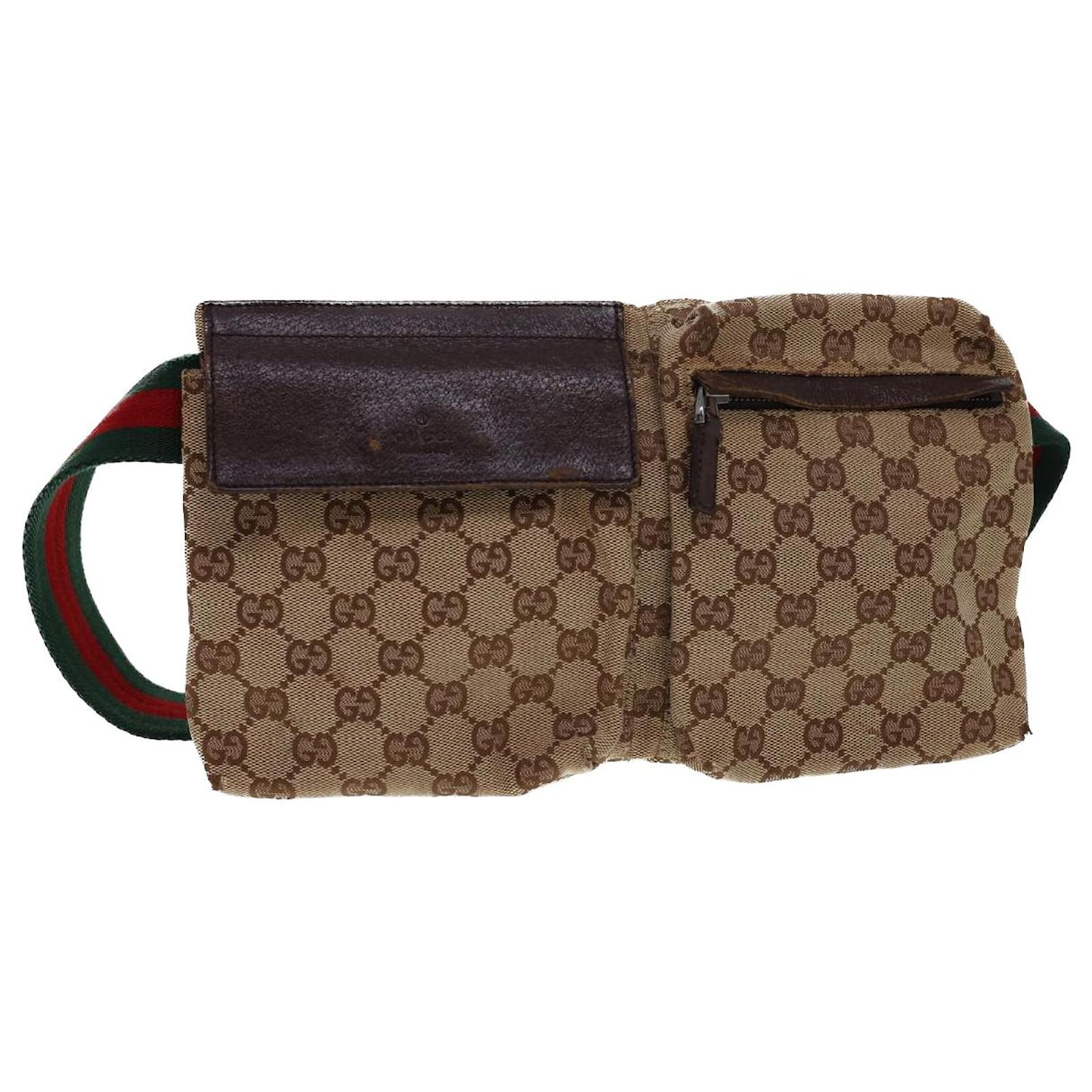 GUCCI Green Supreme Bum Bag (Fanny Pack)