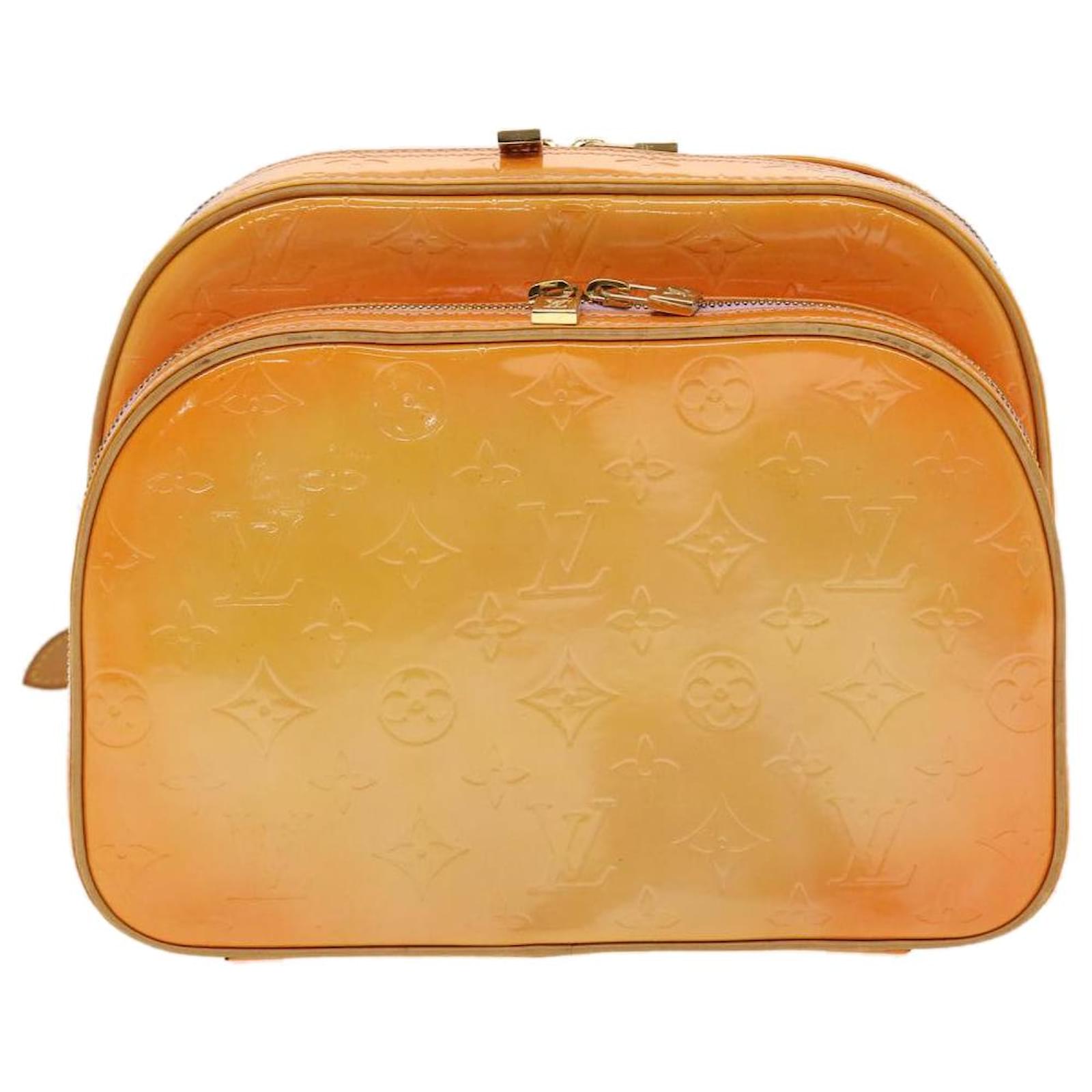 Louis Vuitton Murray Orange Patent leather ref.908719 Joli Closet