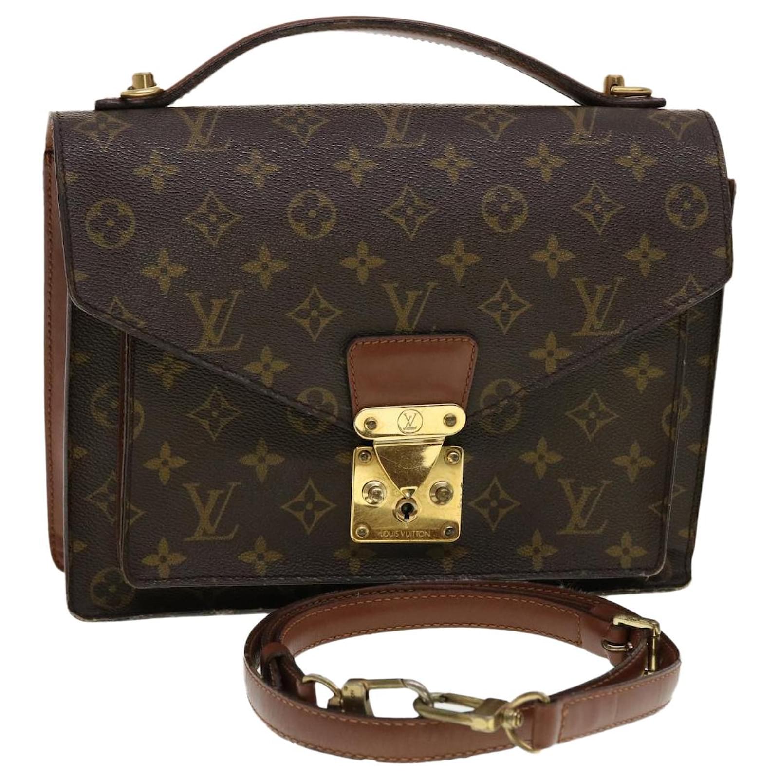 Louis Vuitton Monceau 2 Way Hand Bag