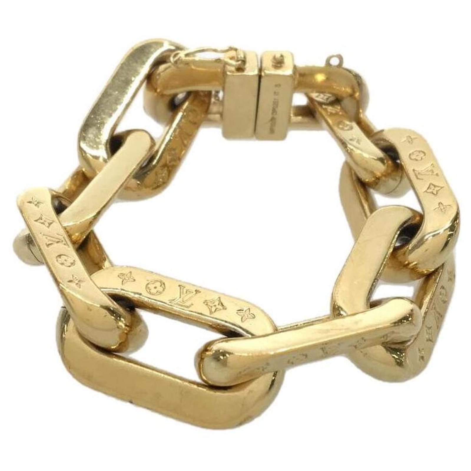 Braccialetto in oro Louis Vuitton Gold hardware ref.909196 - Joli