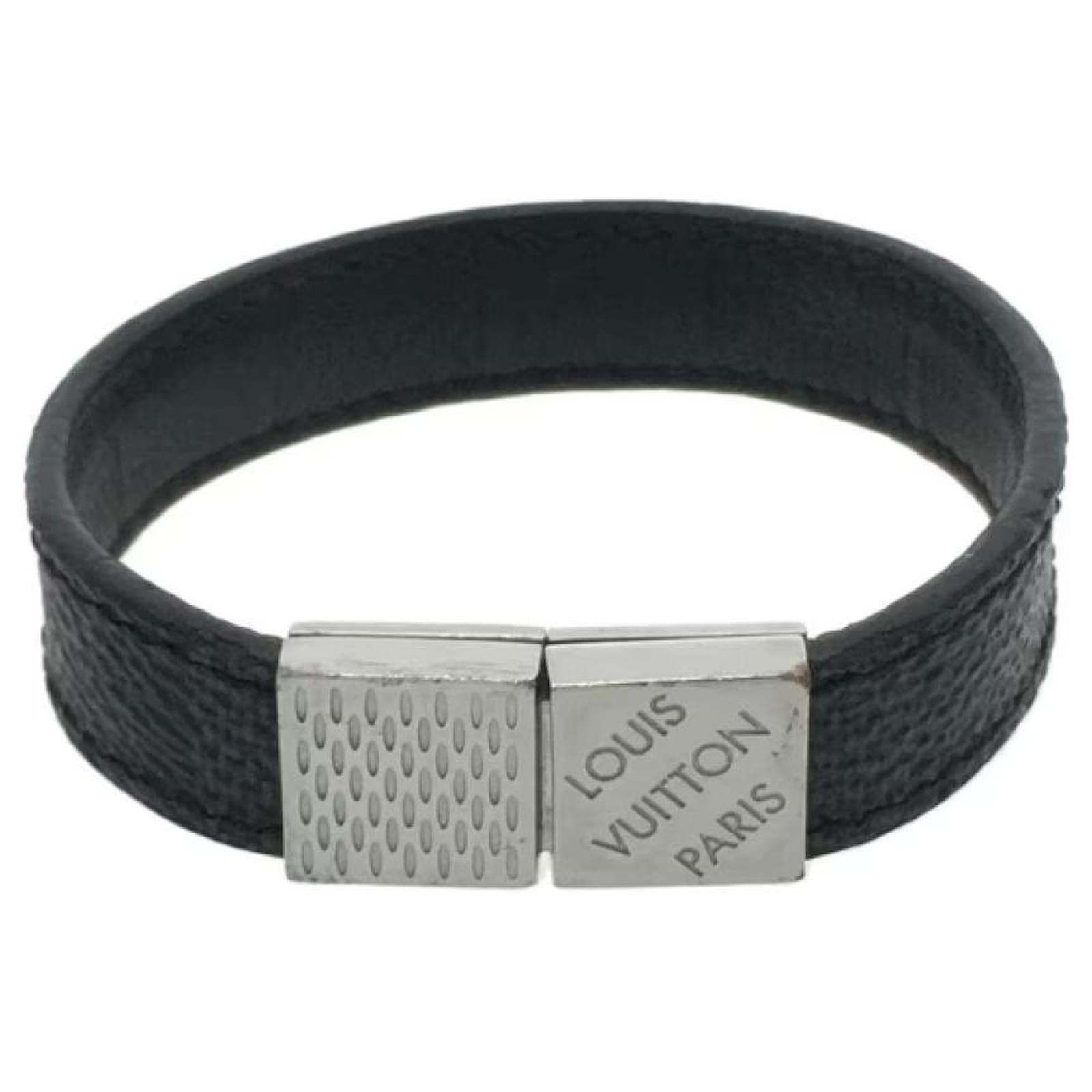 lv bracelet leather