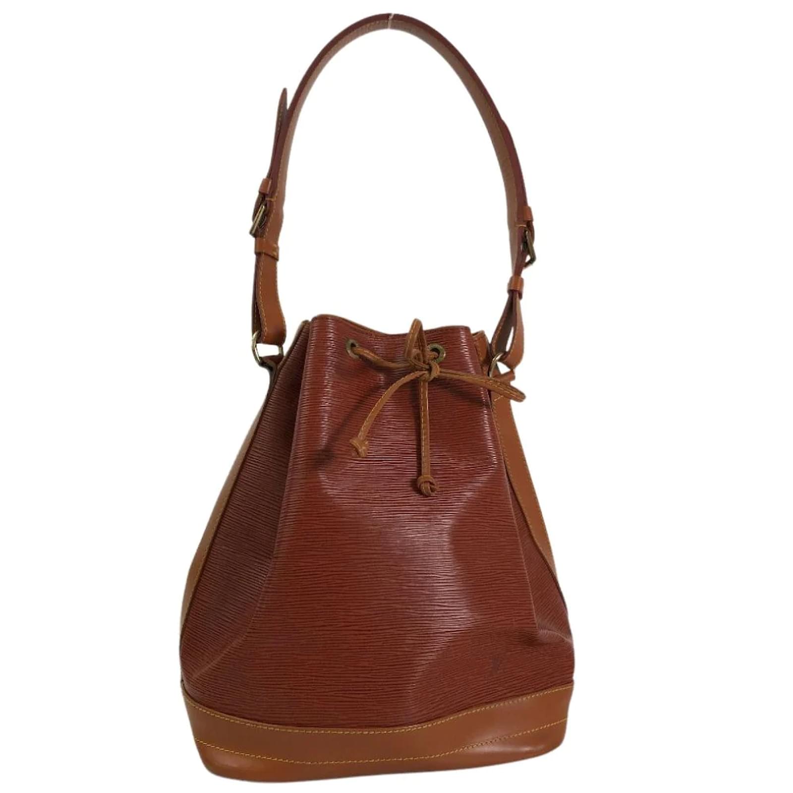 Louis Vuitton Epi Noe M44003 Brown Leather Pony-style calfskin ref