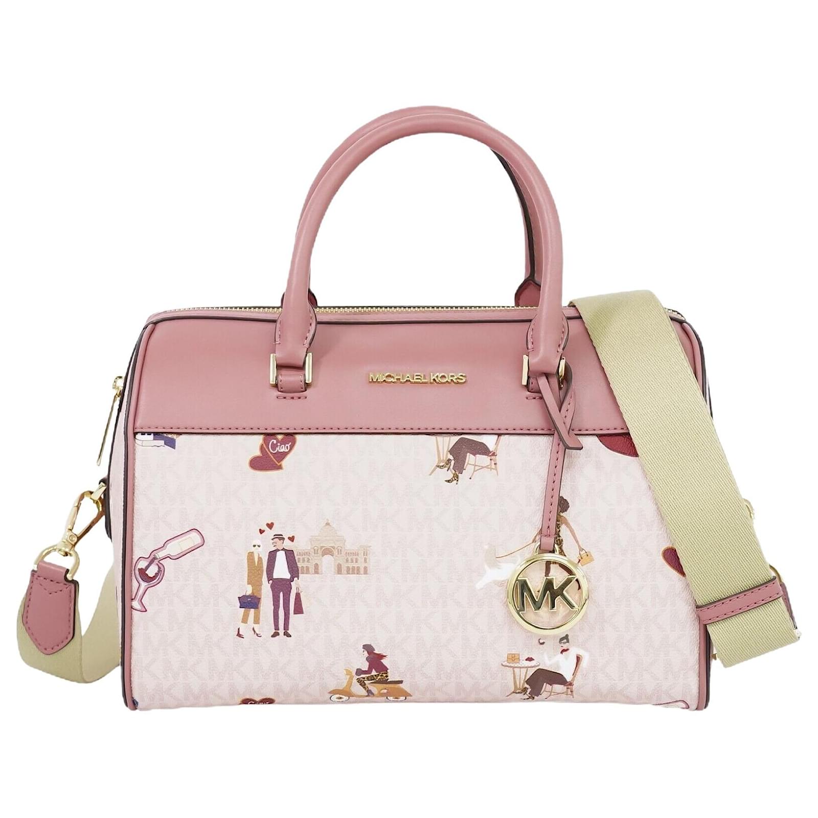 Michael kors jet set rosa best sale