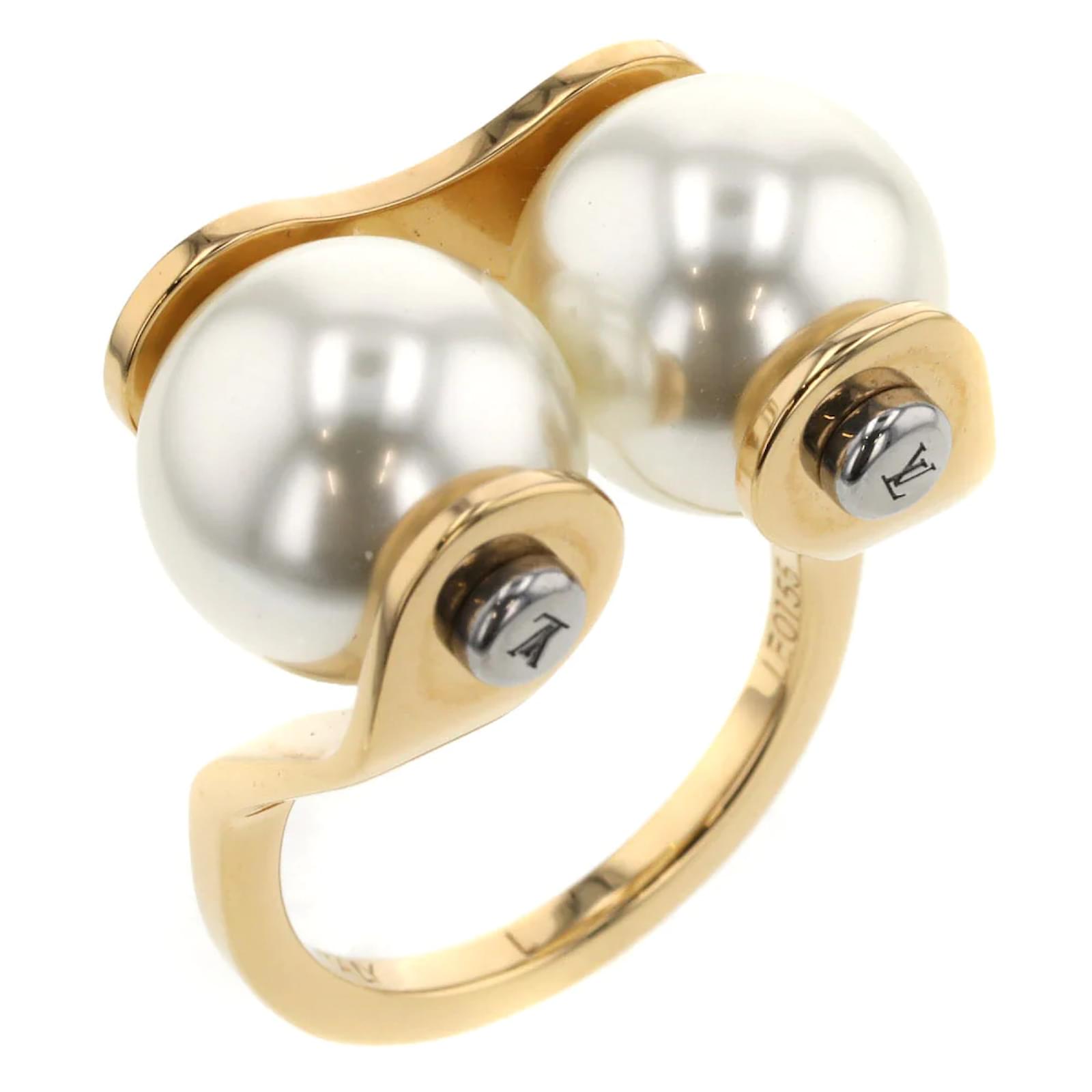 Authentic LOUIS VUITTON Speedy Pearl Ring Size:8.0(US) M68070 Italy 18648808