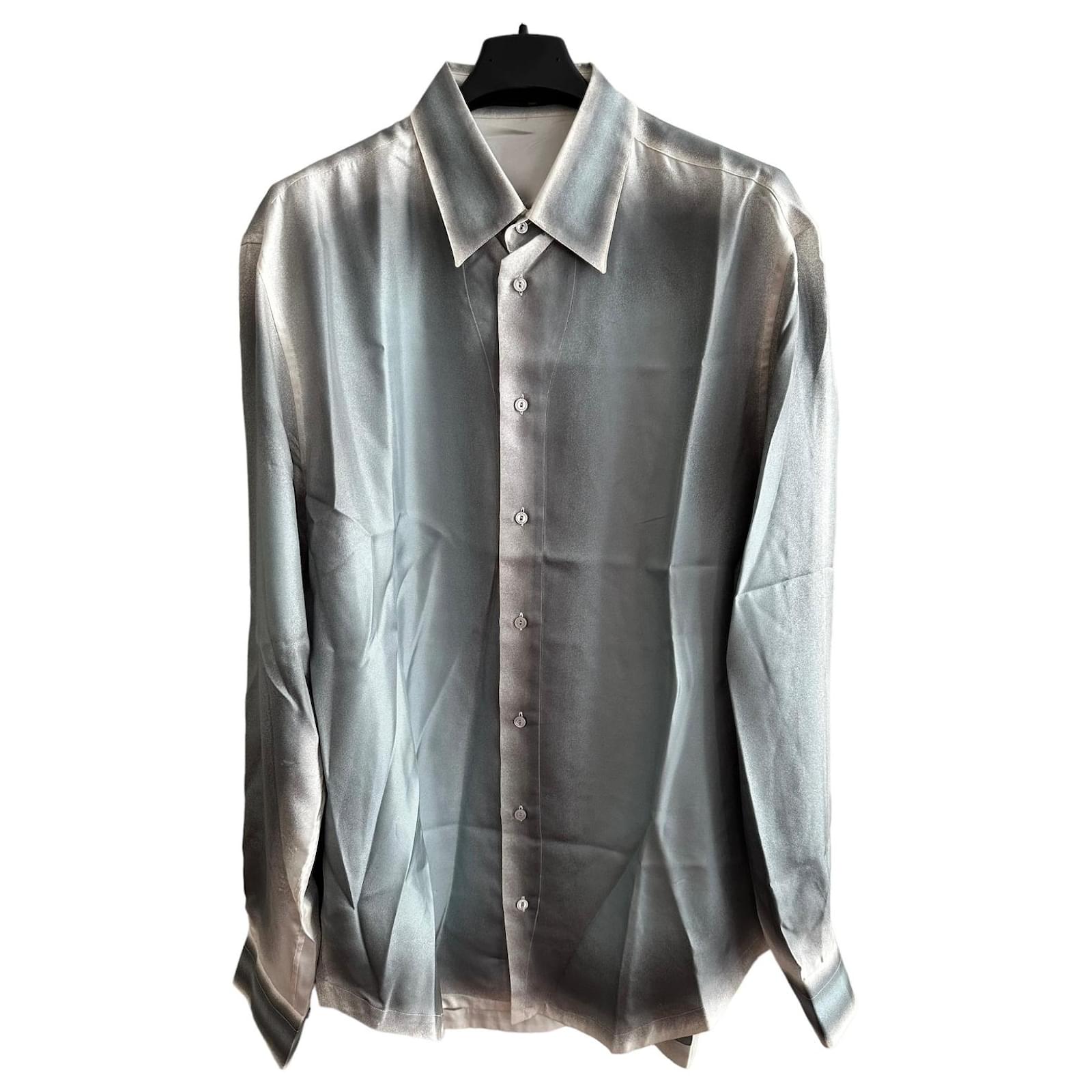 Louis Vuitton Printed silk shirt Multiple colors ref.910899 - Joli