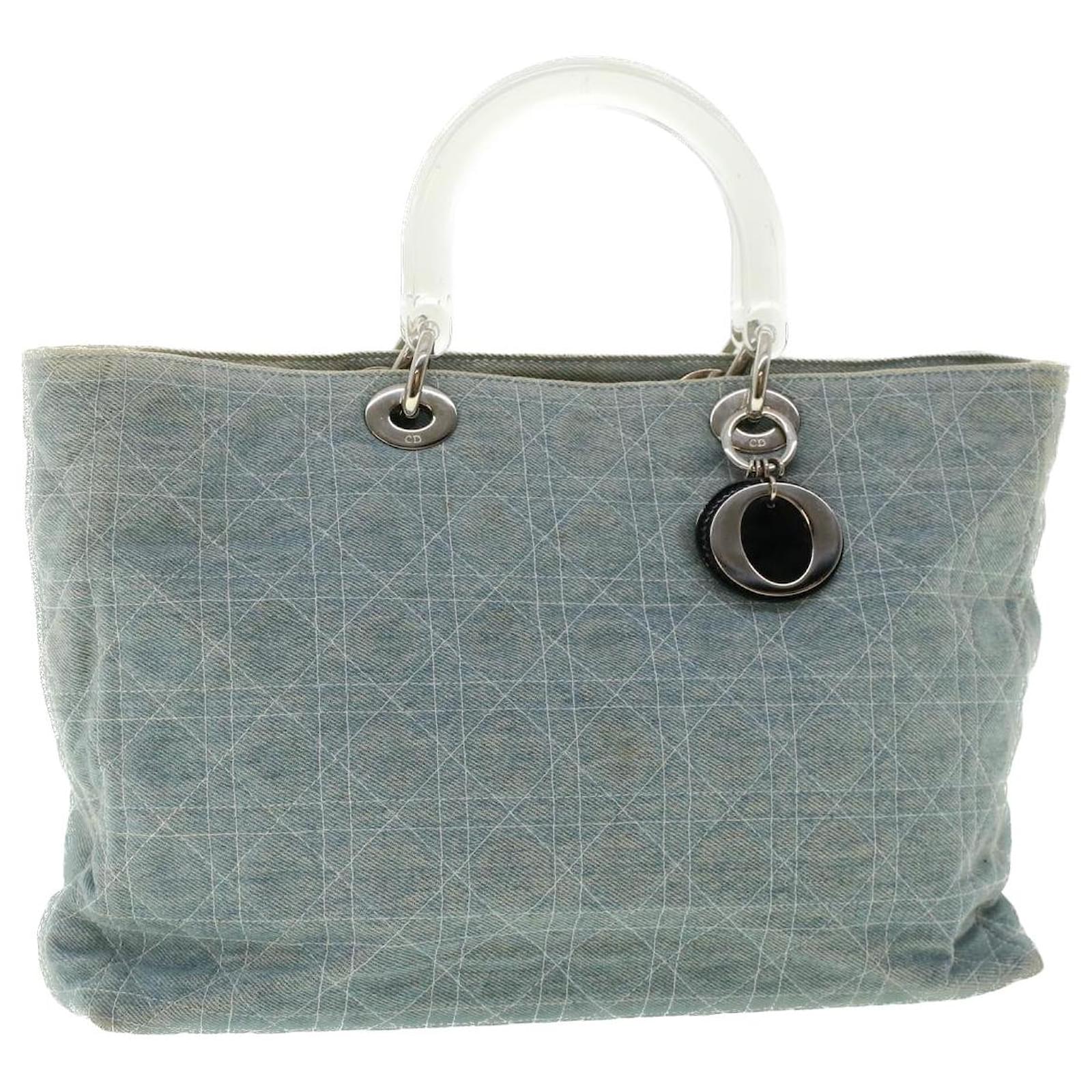 Denim lady dior online bag