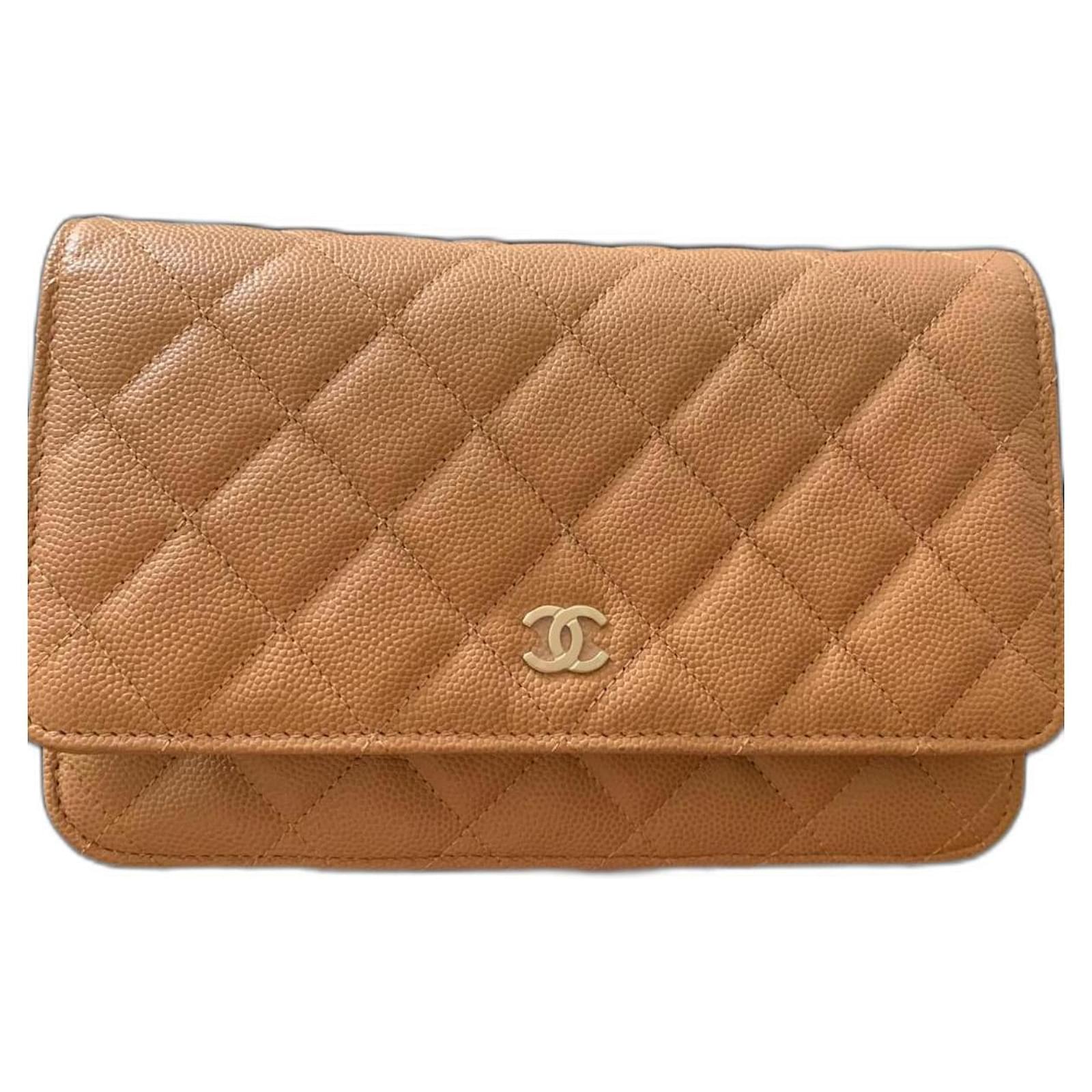 Chanel Woc Caramel Leather ref.911144 - Joli Closet