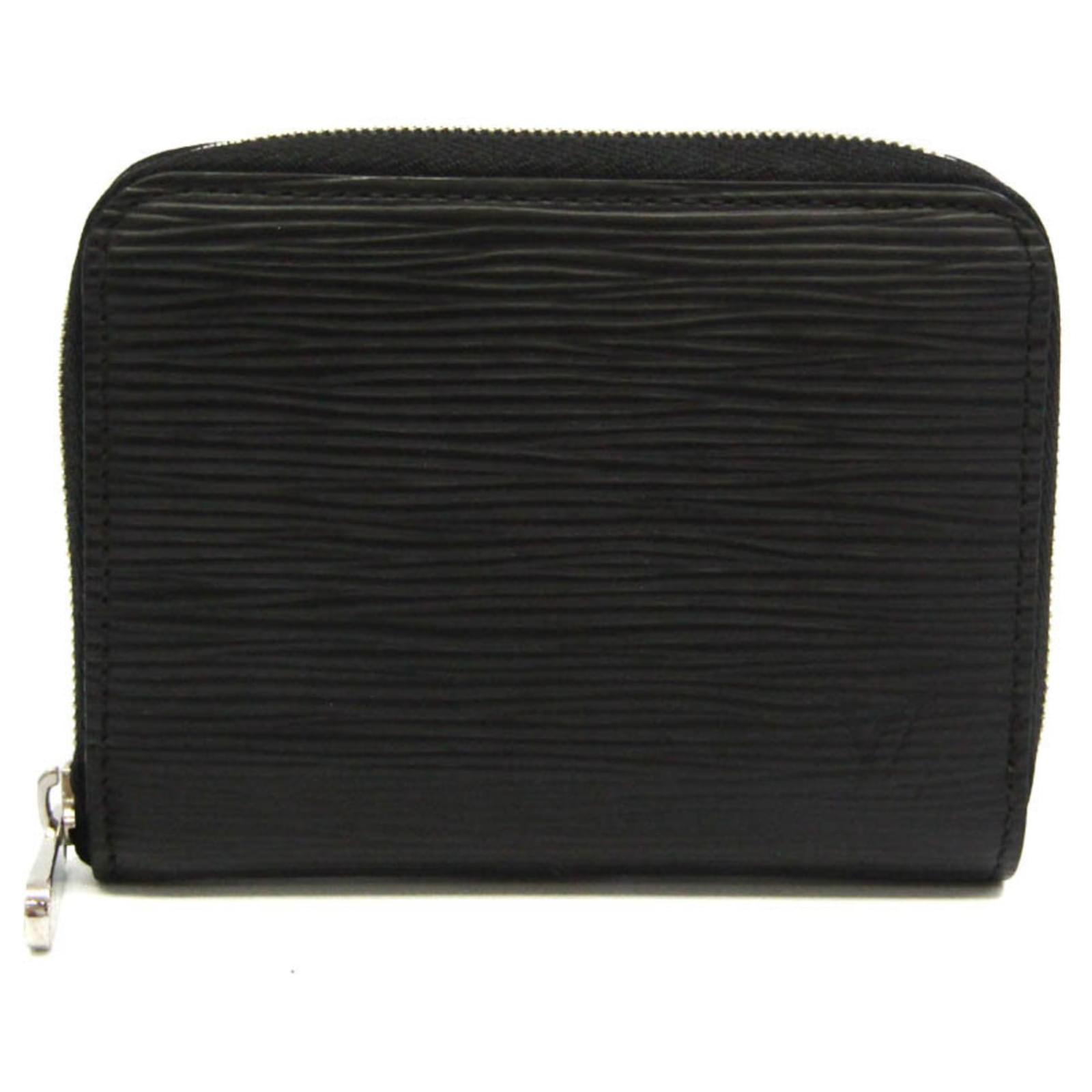 Louis Vuitton Zippy Coin Purse Black EPI