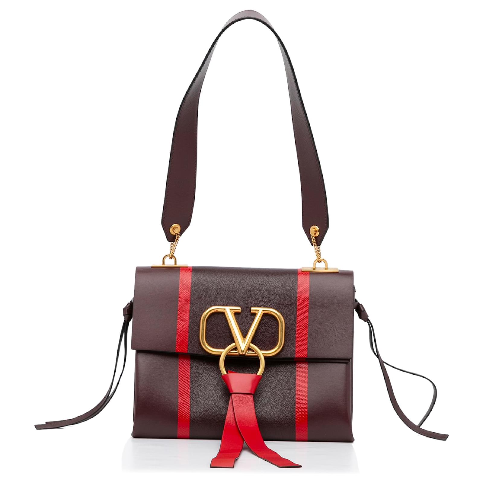 valentino v ring shoulder bag