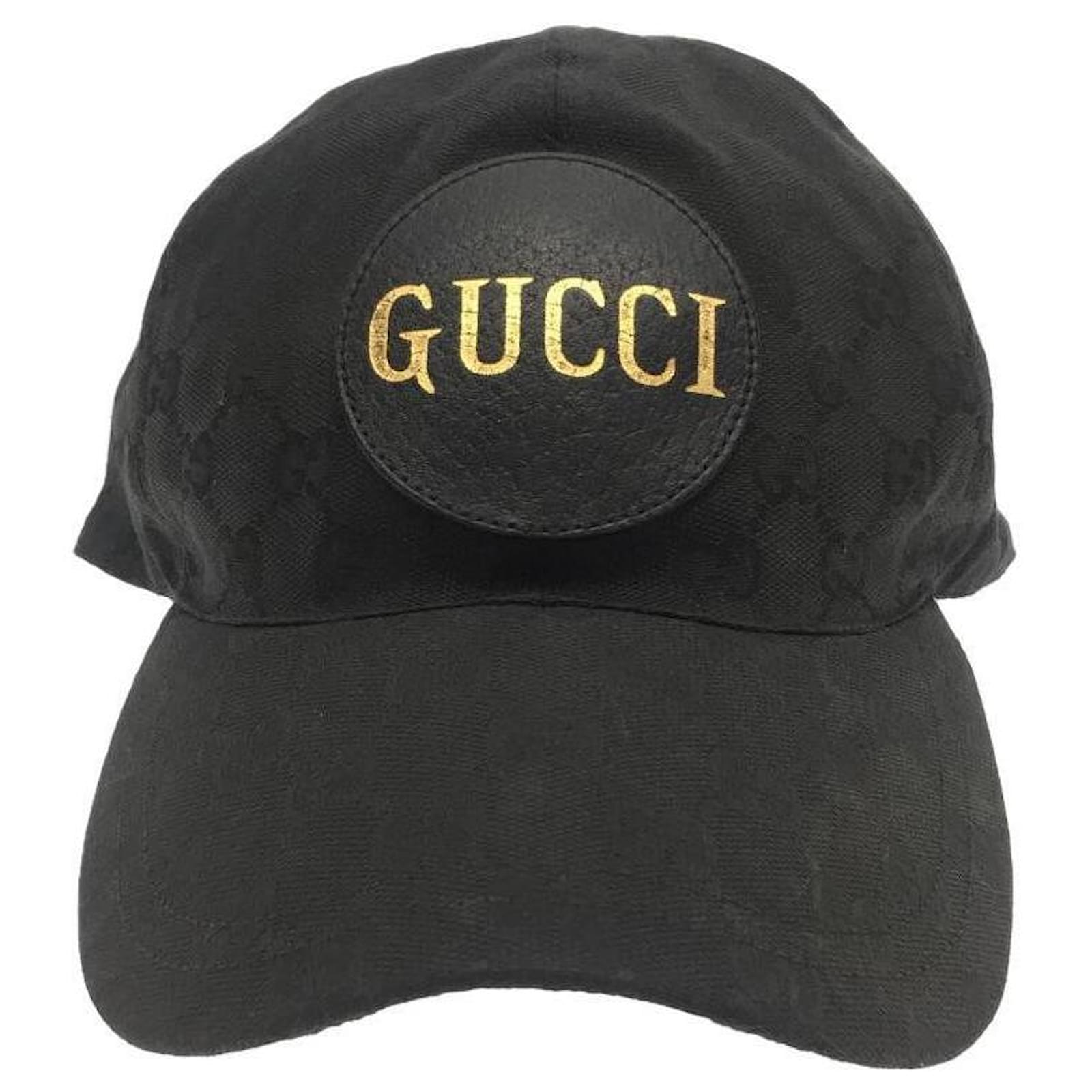 Gucci - GG Baseball Cap in Black Gucci