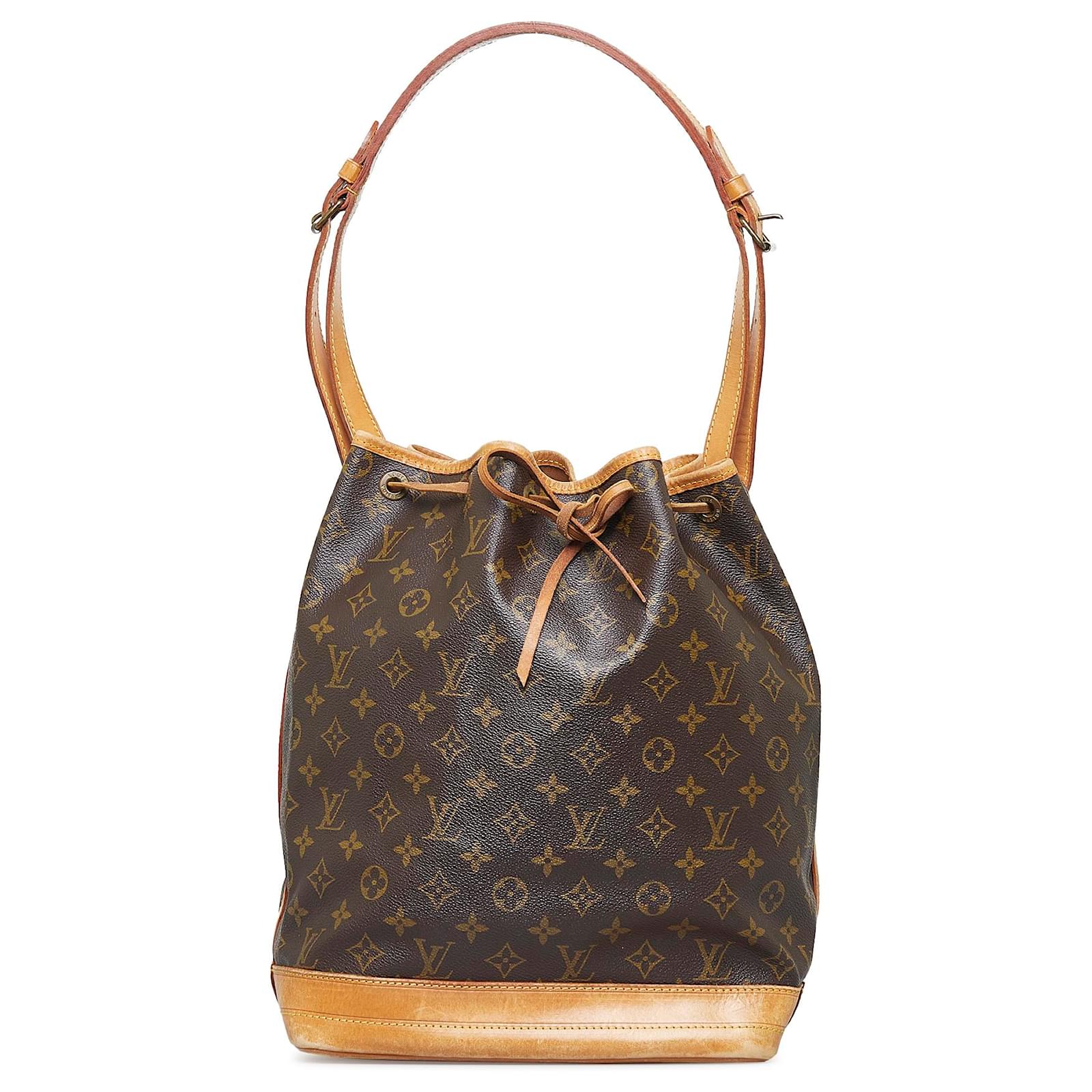 Louis Vuitton Noe GM Bucket Bag Shoulder Bag Monogram Brown