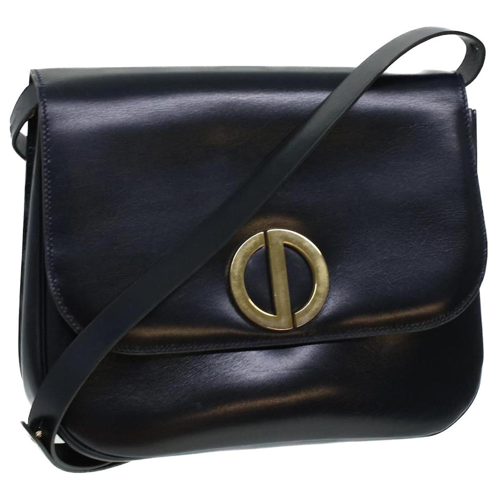 Navy shoulder outlet handbag