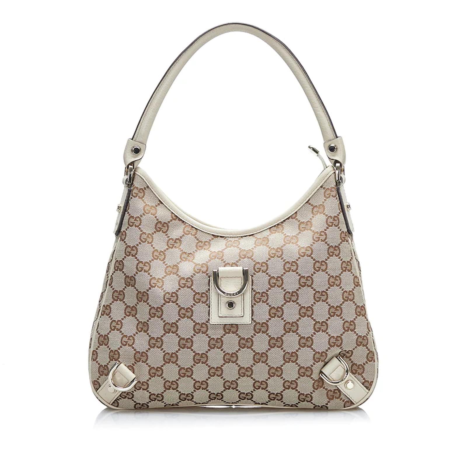 Gucci GG Canvas Abbey D Ring Hobo