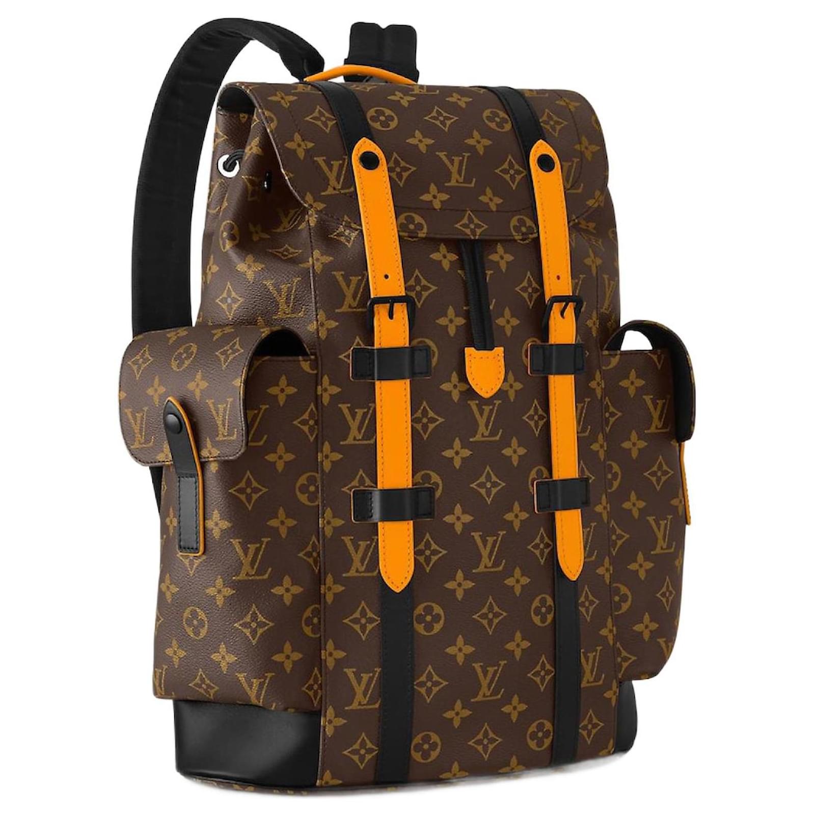 Louis Vuitton Christopher Messenger Bag Macassar Monogram Canvas Brown  12129218