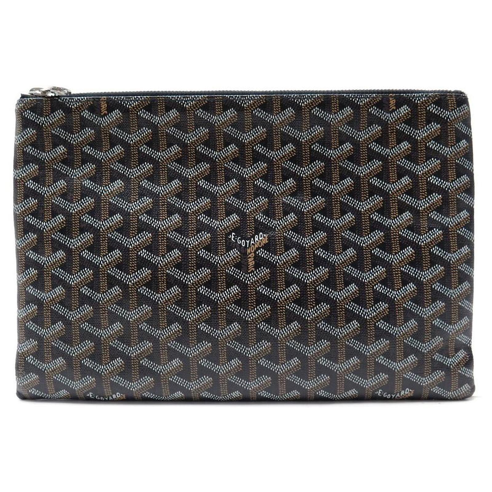 Pochette shop goyard verte