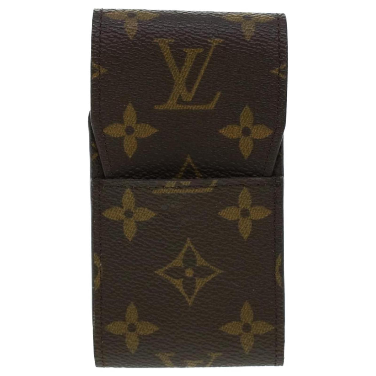 Louis Vuitton Étui à cigarettes Brown Cloth ref.917084 - Joli Closet