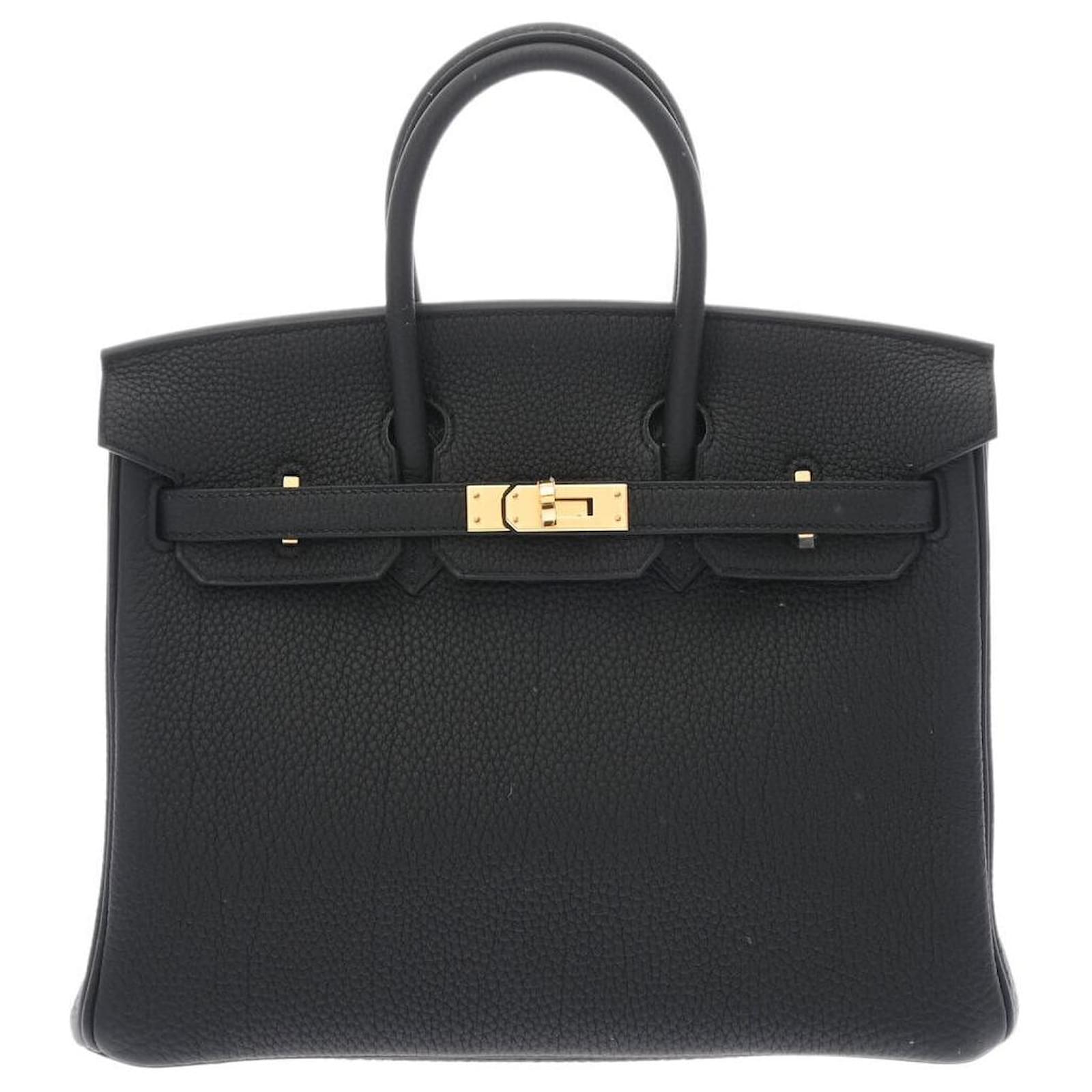 Hermès Birkin 25 Black Leather ref.917175 Joli Closet