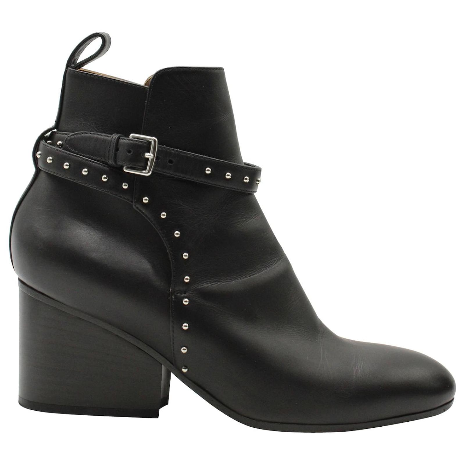 Bottines 2024 cloutées noires