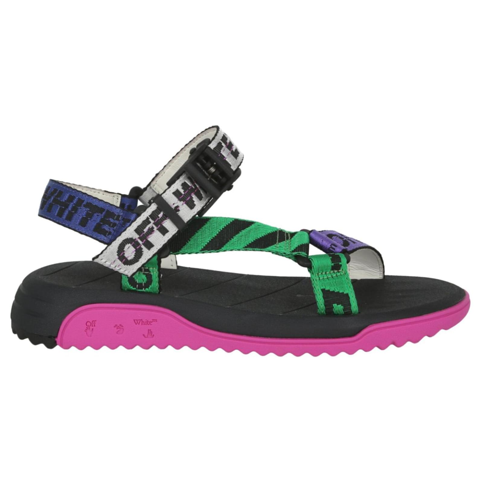 Off White Off White New Trek Sandalen Mehrfarben ref.918471 Joli