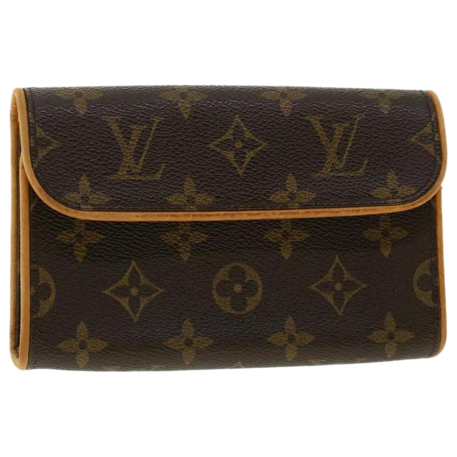 Louis Vuitton Monogram Pochette Florentine Belt Bag with Box