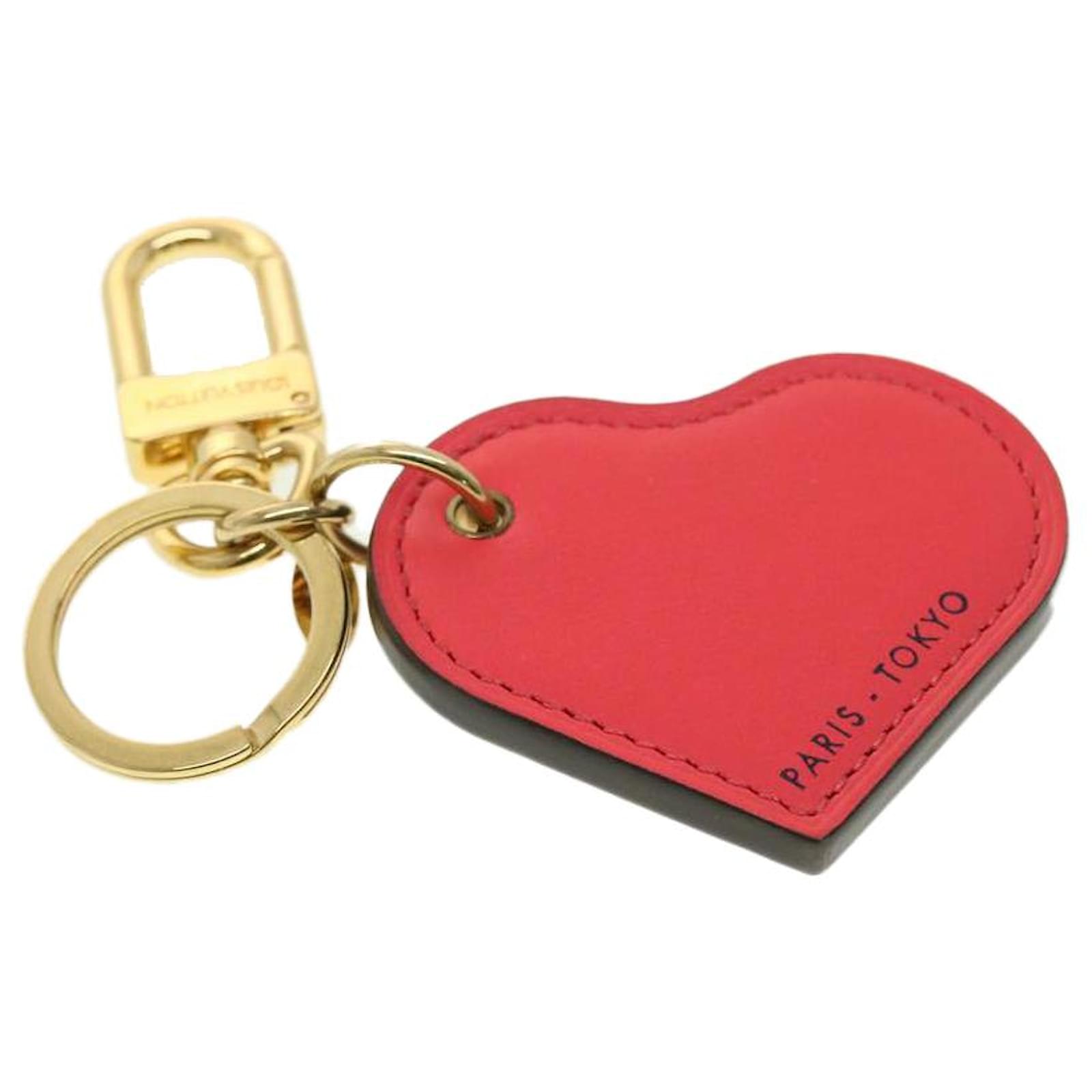 LOUIS VUITTON Sofia Coppola Key Holder Leather Red M00260 LV Auth 41754  ref.920022 - Joli Closet