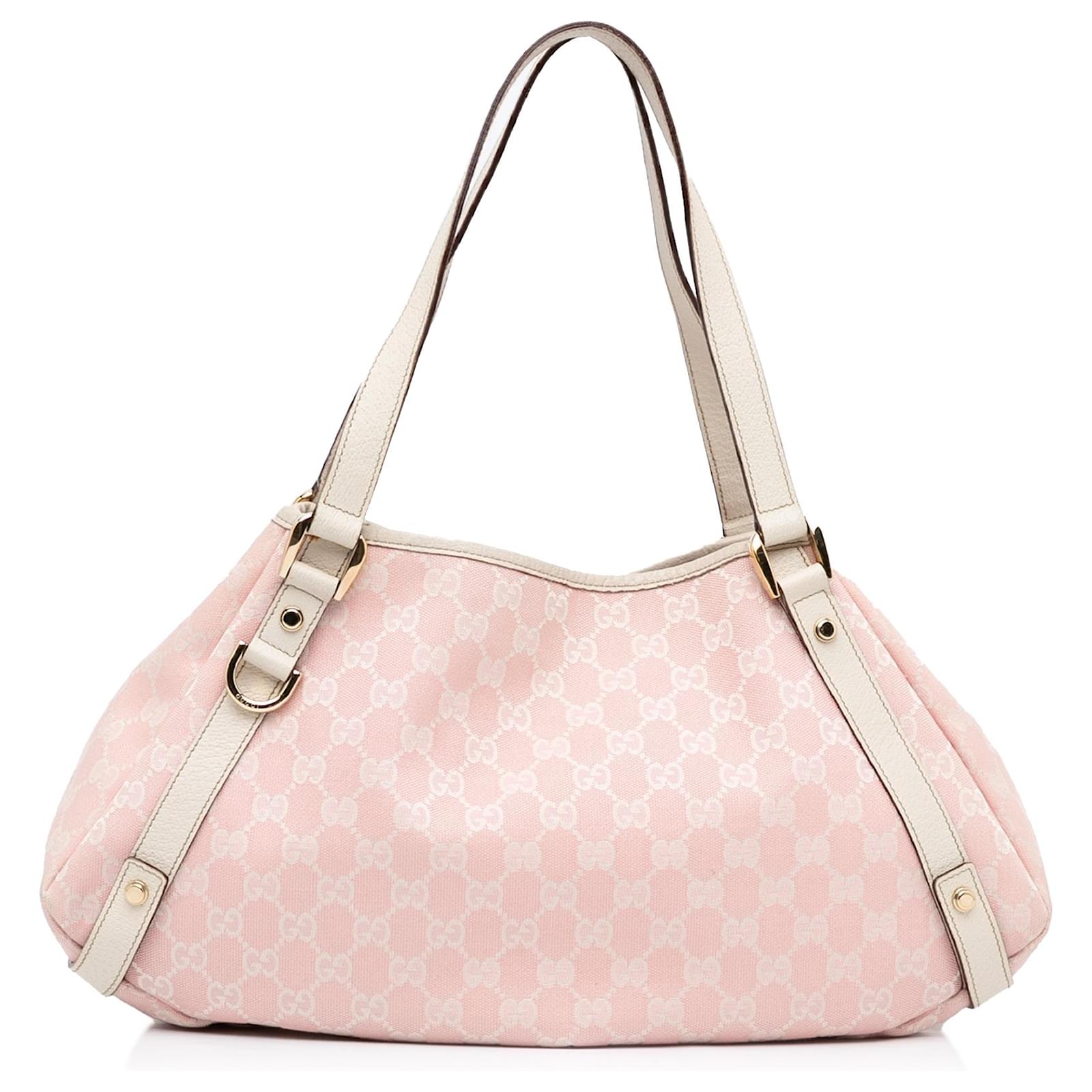 Gucci GG Canvas Abbey D-Ring Handbag, Gucci Handbags