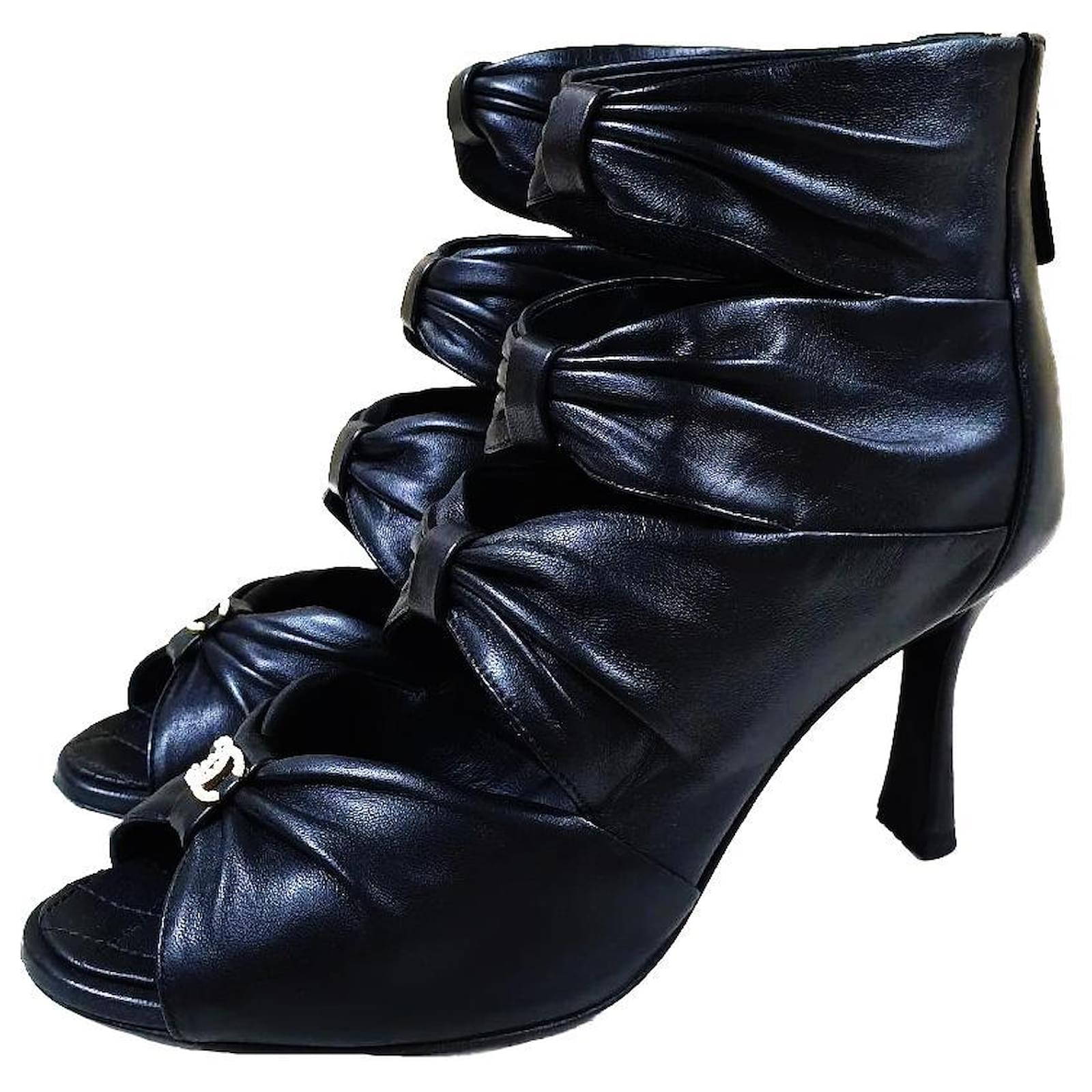 Women's chanel discount booties