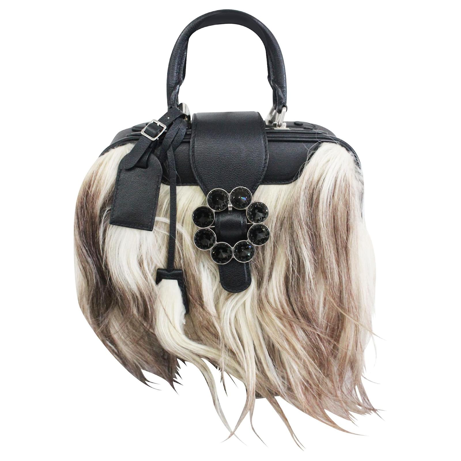 Louis Vuitton Limited Edition Transsiberian Goat Hair Tote Bag