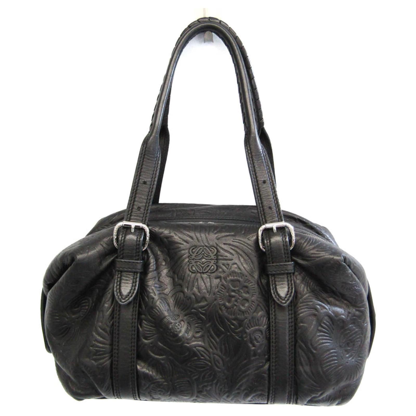 Loewe Black Leather ref.920969 - Joli Closet