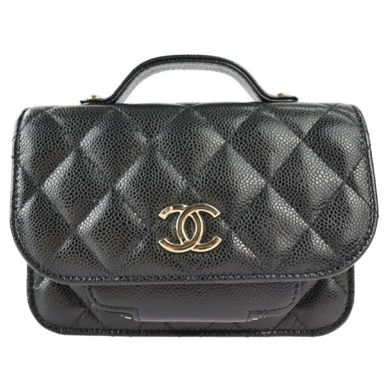 Timeless Chanel Business Affinity Black Leather ref.921107 - Joli Closet