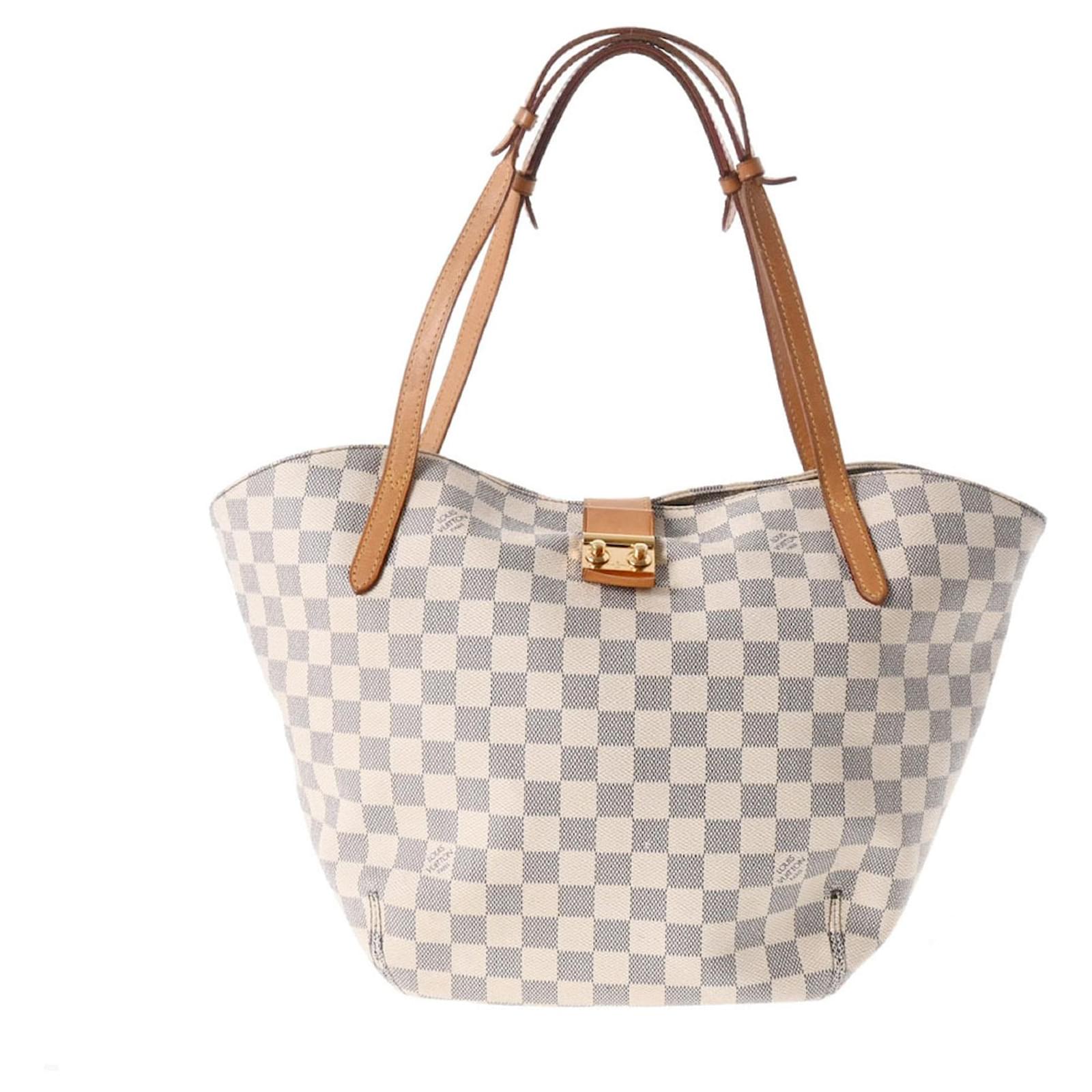 Louis Vuitton 2007 Pre-owned Saleya PM Tote Bag - White