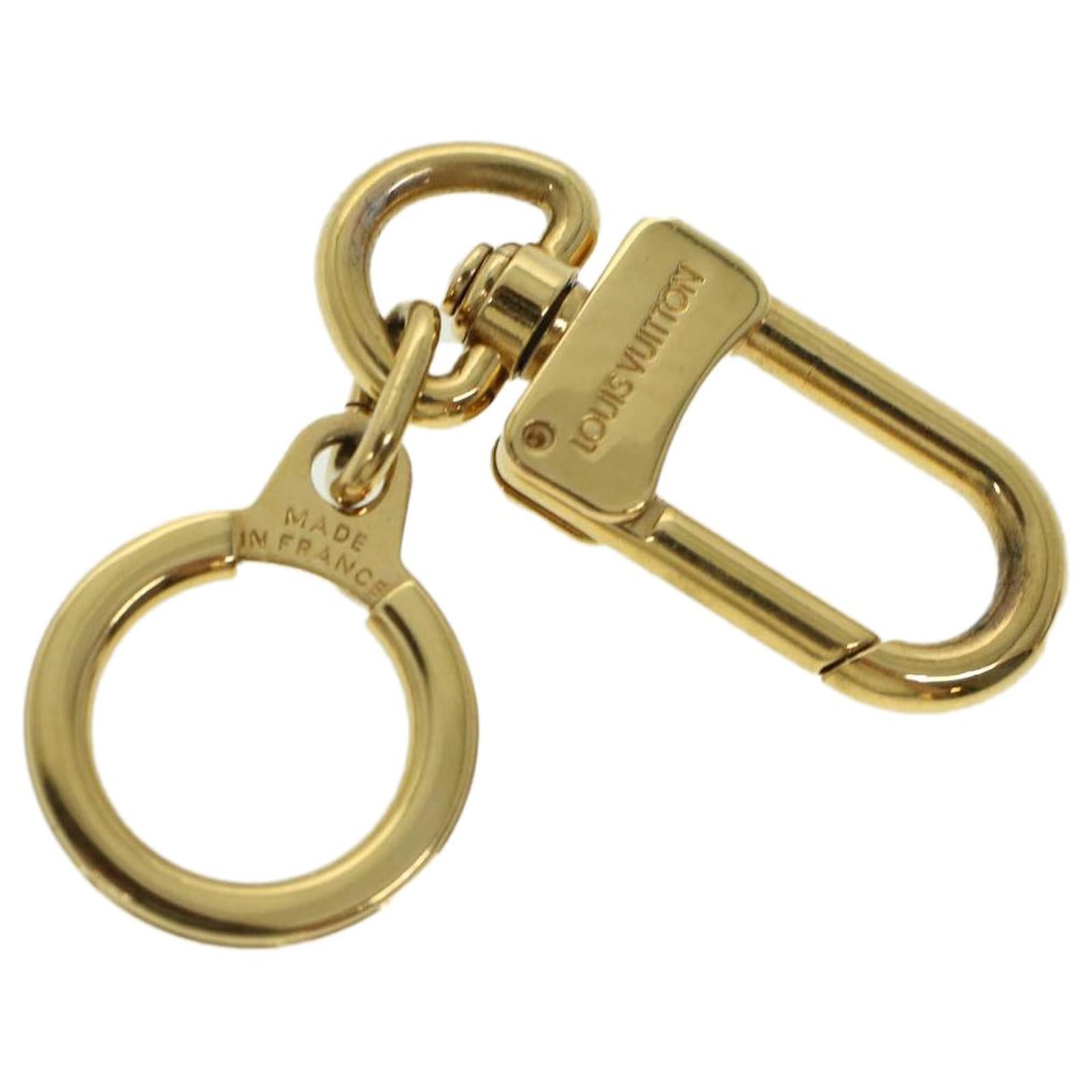 LOUIS VUITTON Anneau Cles Key Holder Metal Gold Tone LV Auth yk7018b  ref.922254 - Joli Closet