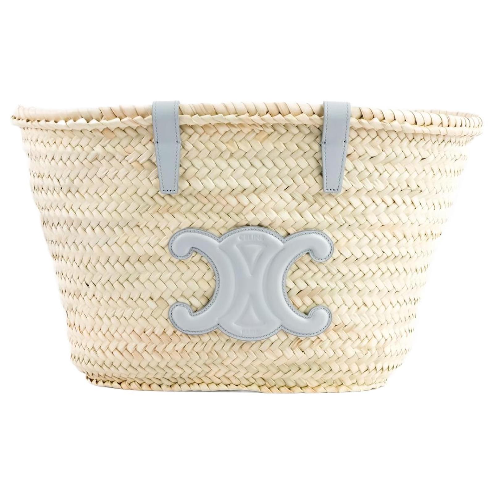 Céline CELINE Handbags Wicker Beige Joli Closet