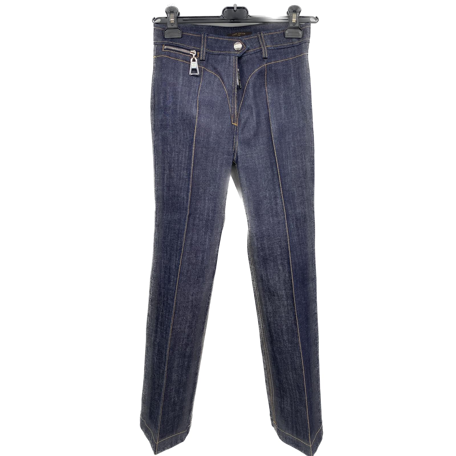 LOUIS VUITTON Jeans T.fr 36 Denim - Jeans Blue ref.922487 - Joli