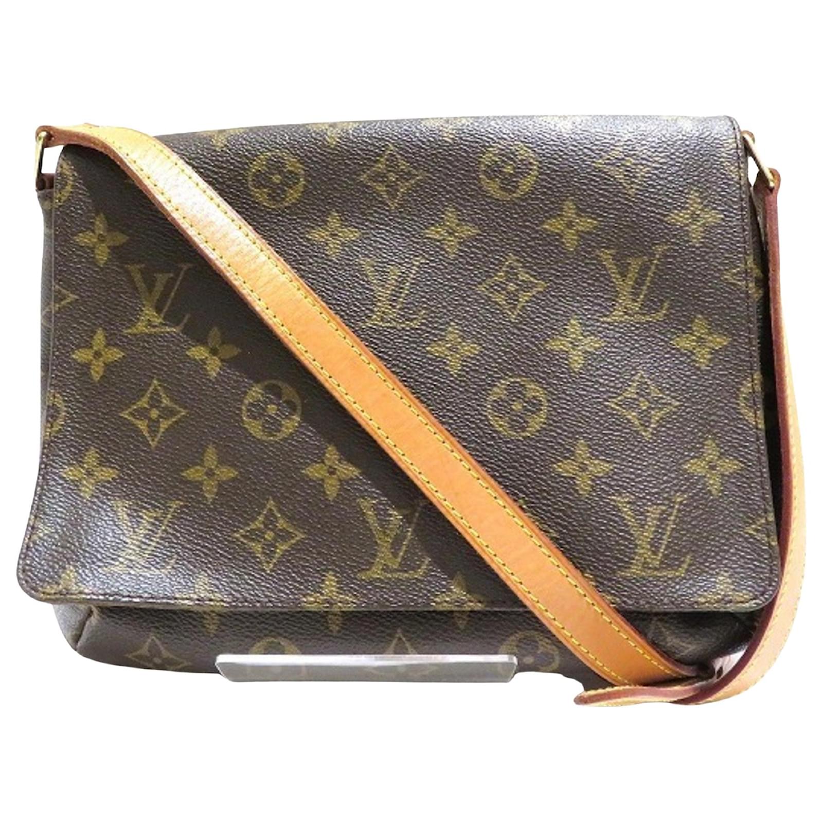Louis Vuitton Musette Tango Damier Ebene In Good Condition Shoulder Bag