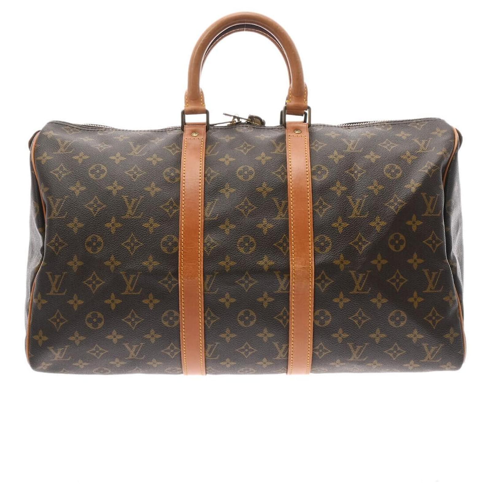 Louis Vuitton Keepall 45 Brown Cloth ref.922789 - Joli Closet