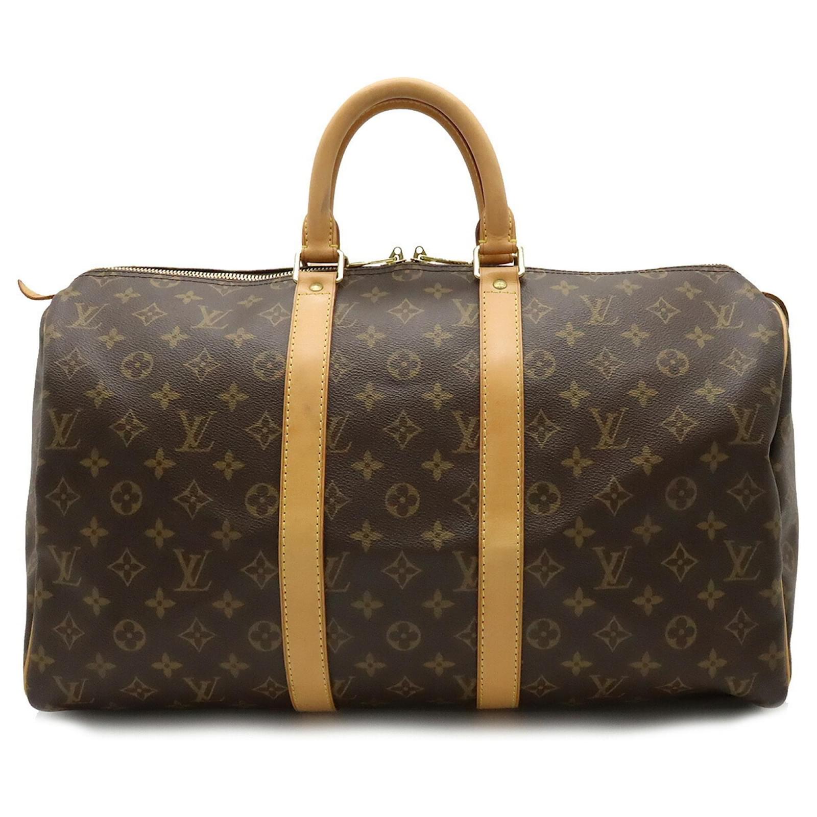 Louis Vuitton Keepall 45 Brown Cloth ref.922789 - Joli Closet