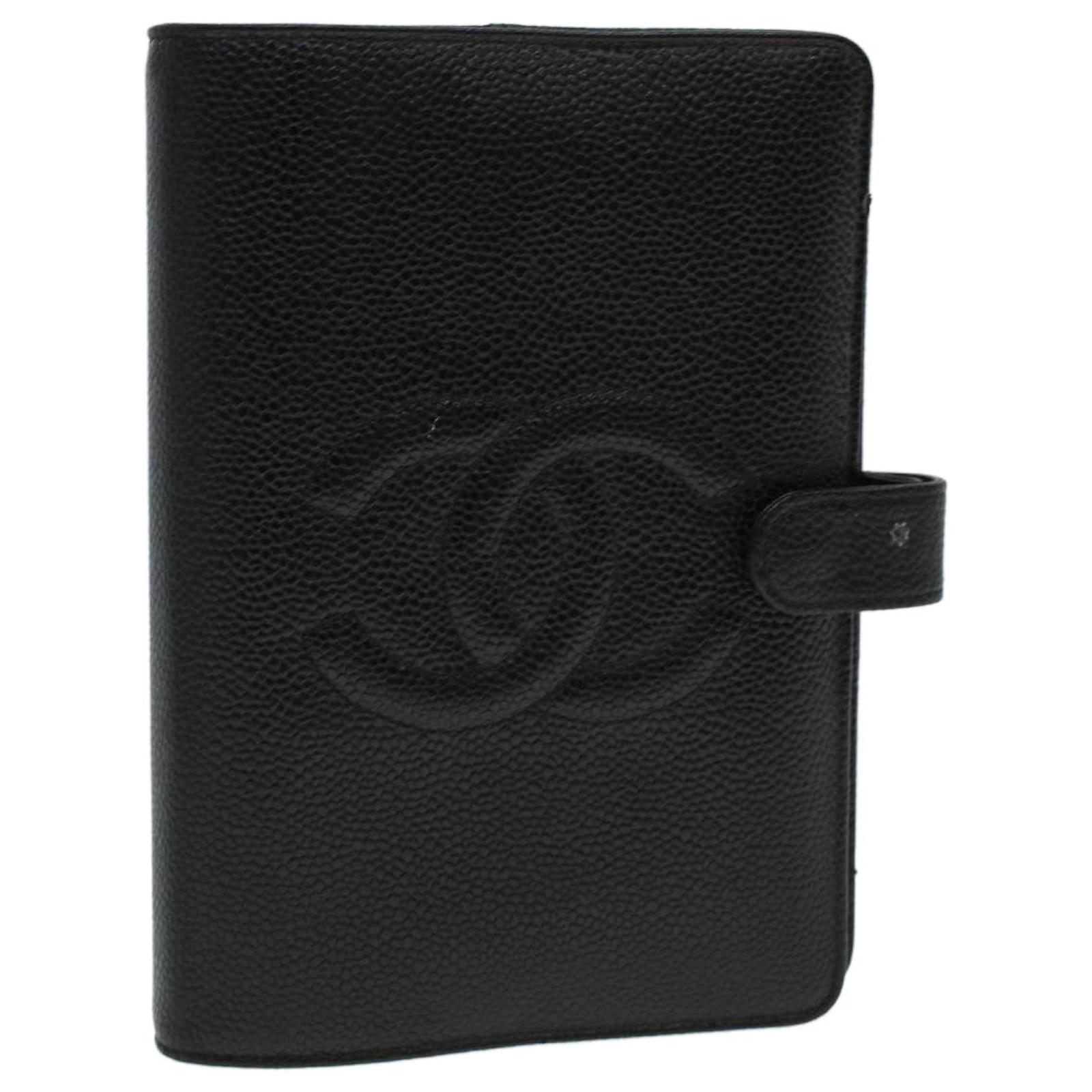 Timeless Chanel Couverture agenda Black Leather ref.922938 - Joli Closet