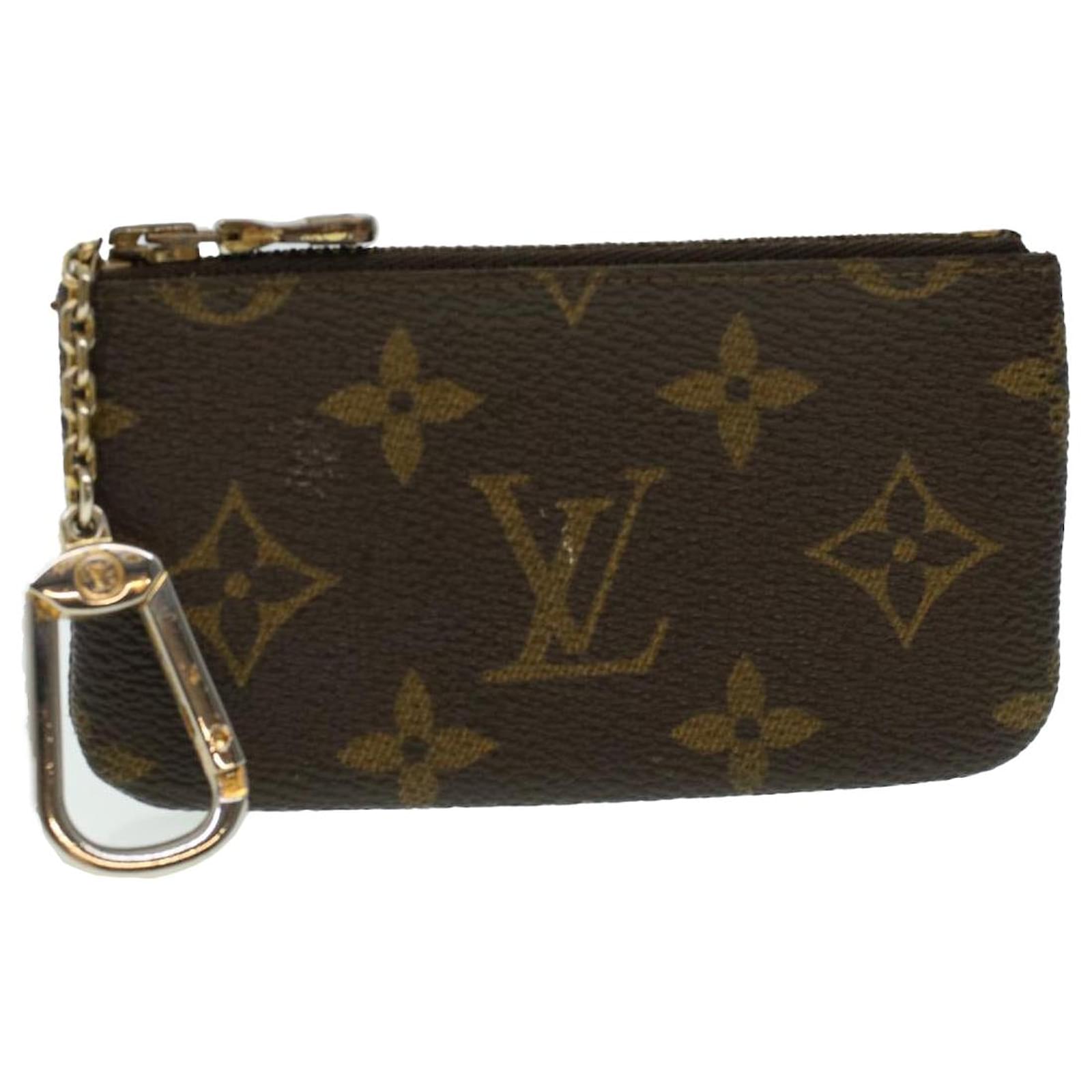Louis Vuitton Pochette Clés Brown Cloth ref.923008 - Joli Closet