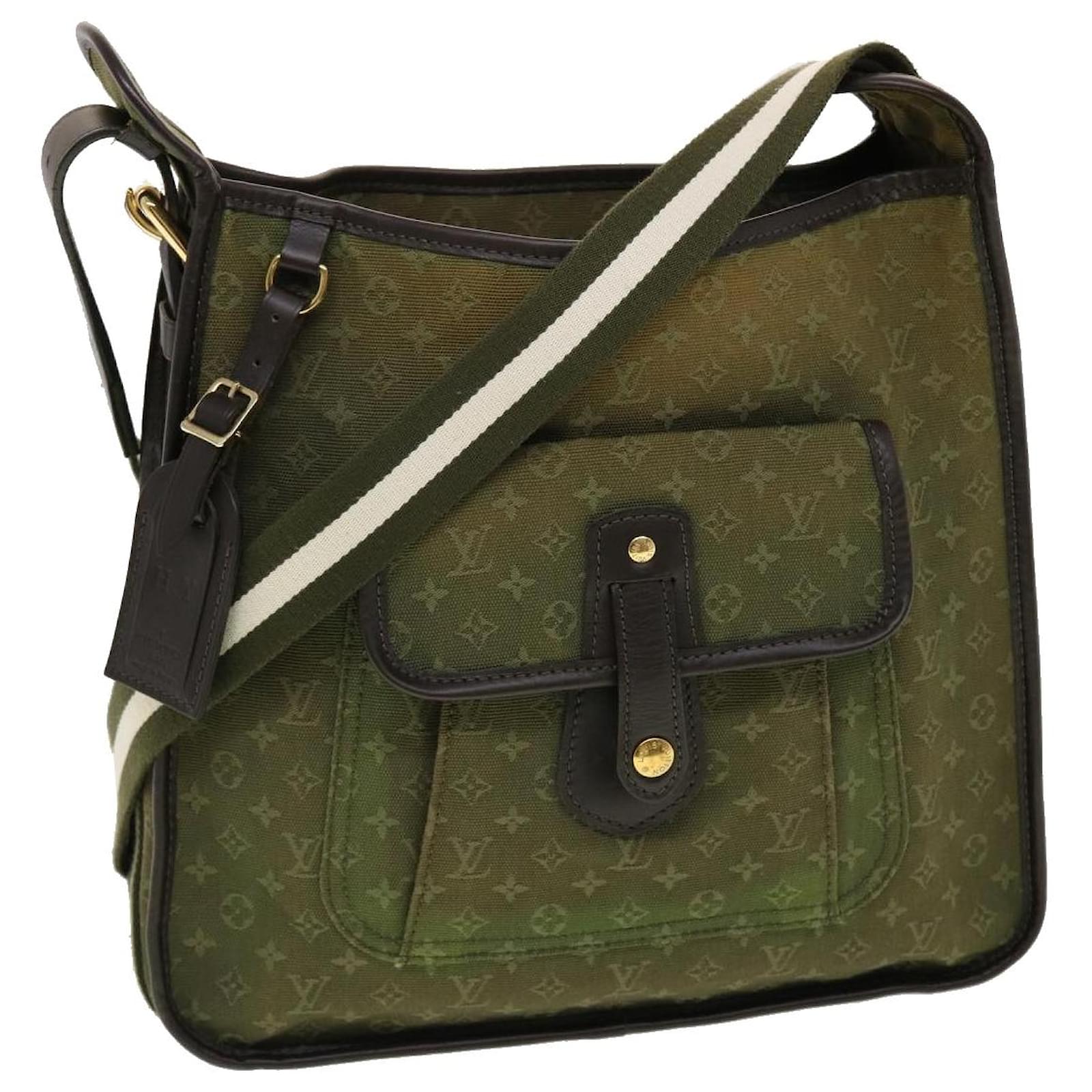 Louis Vuitton Green Monogram Mini Lin Mary Kate Bag